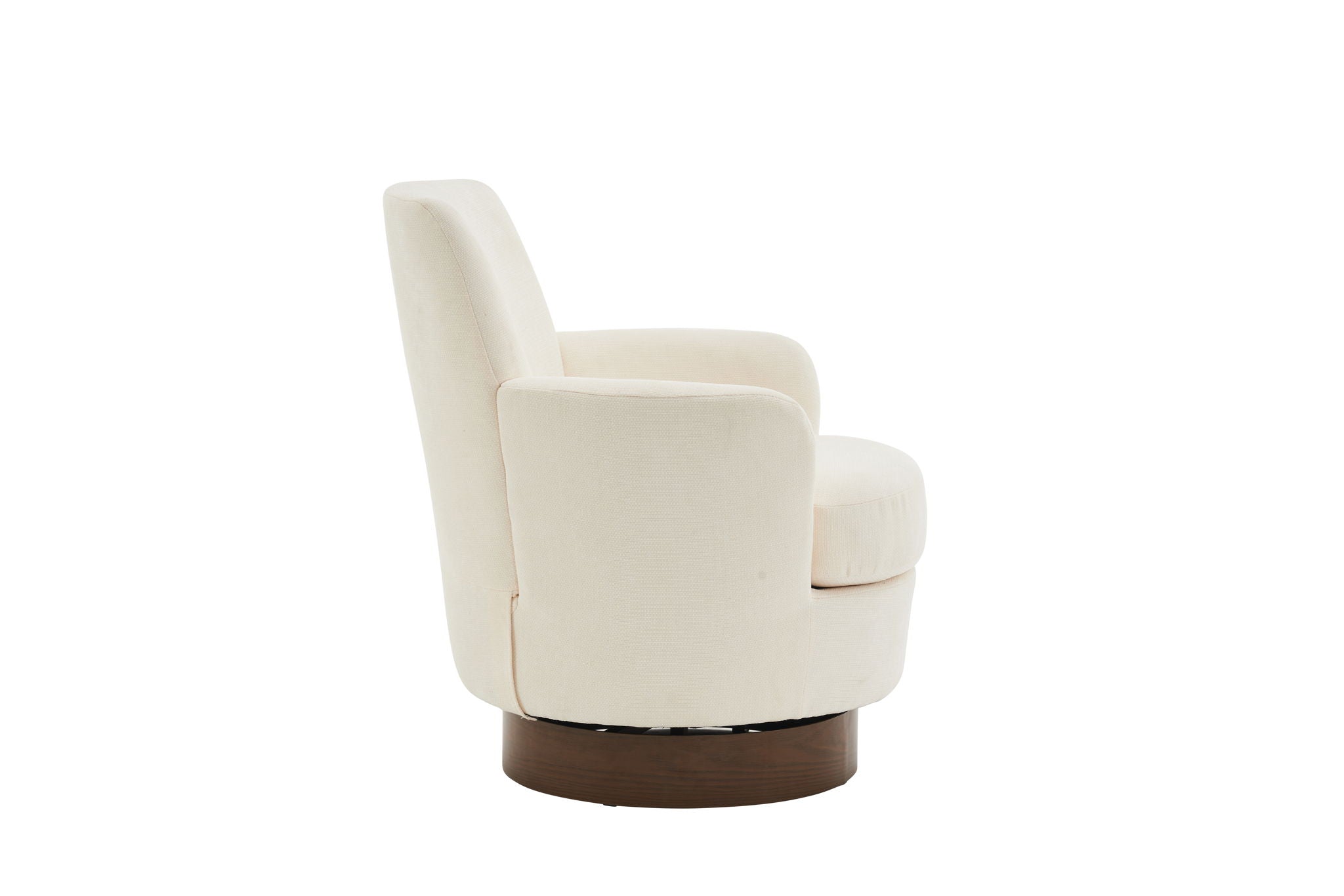 Swivel Accent Chairs Armchair With Stainless Steel Base