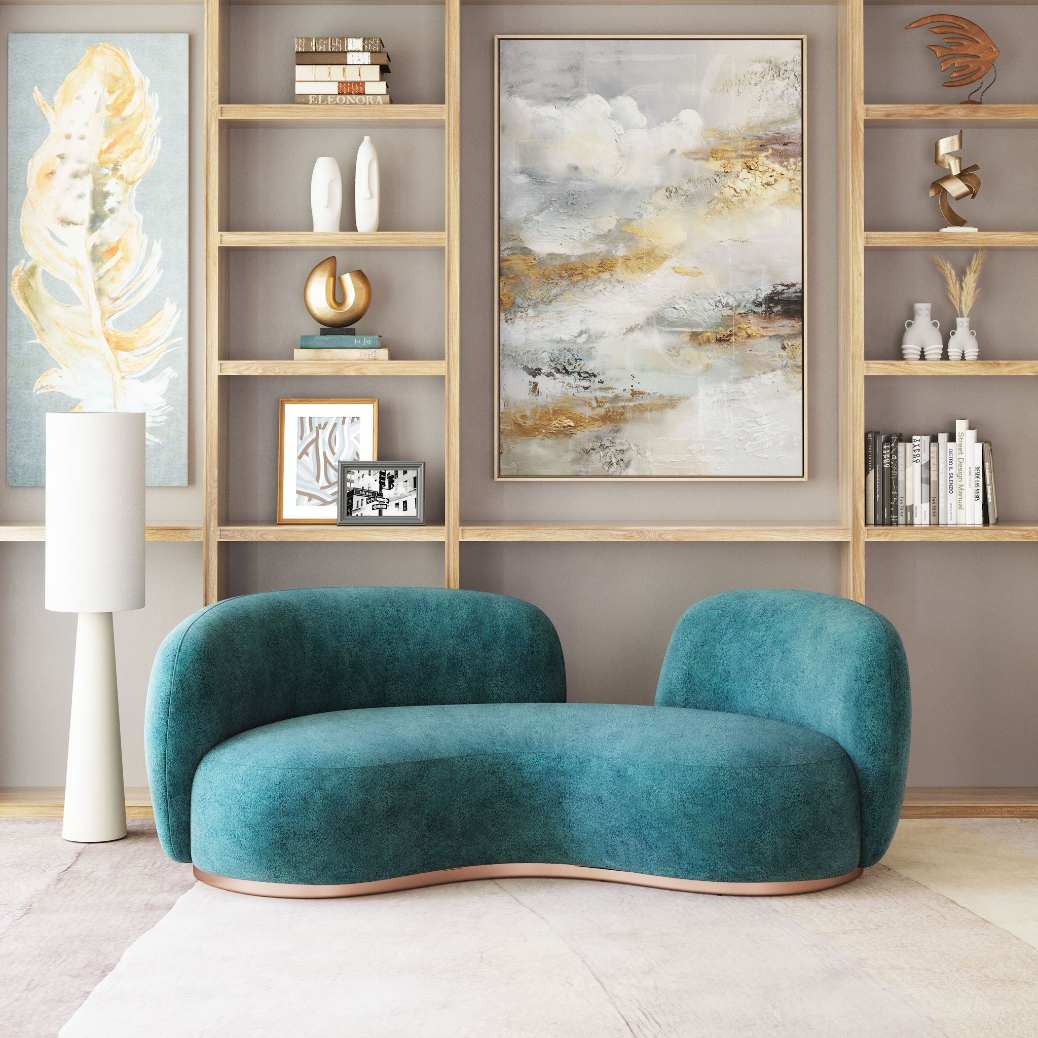 Jamela - Sofa - Teal