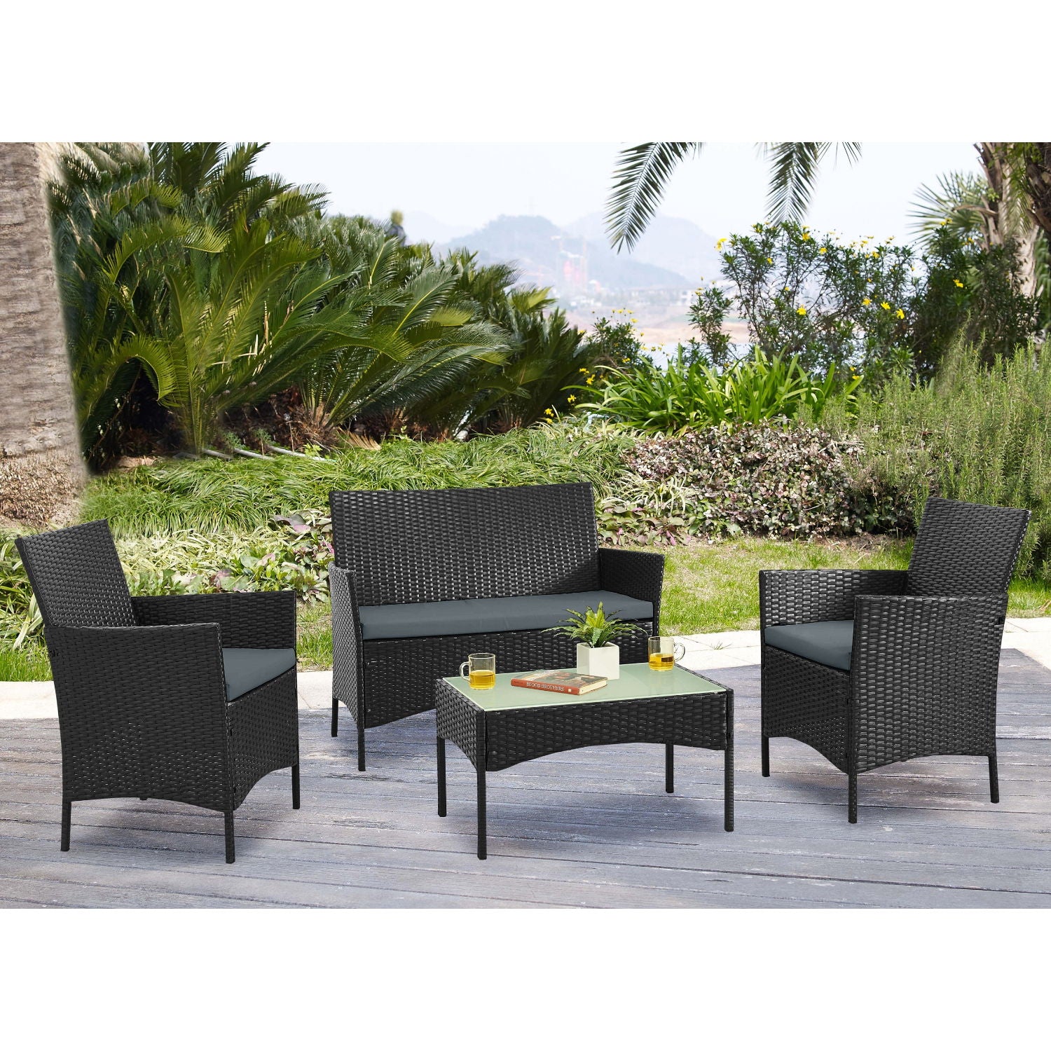Imperia - 4 Piece Outdoor Conversation Set