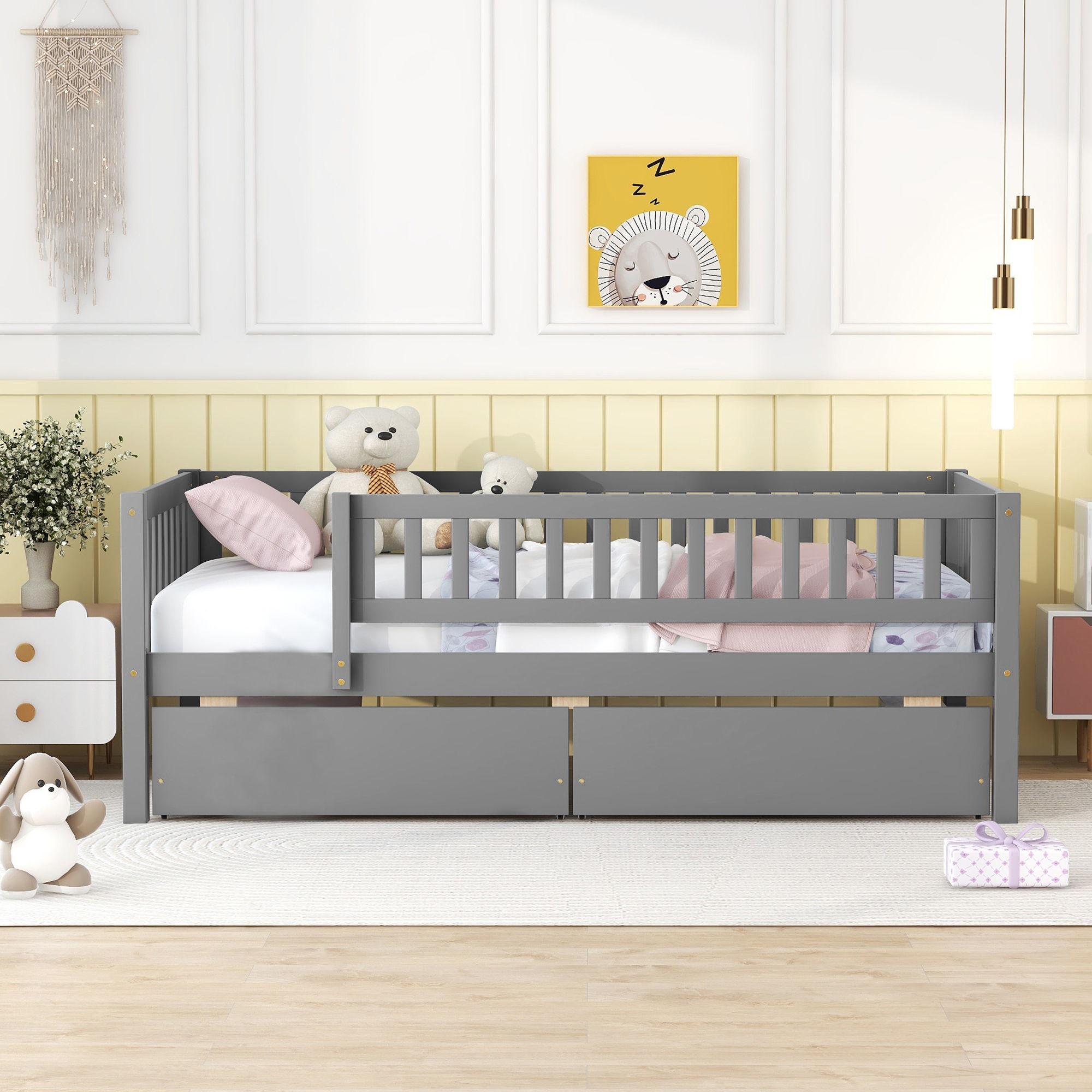 Multi Functional Wooden Daybed Bed