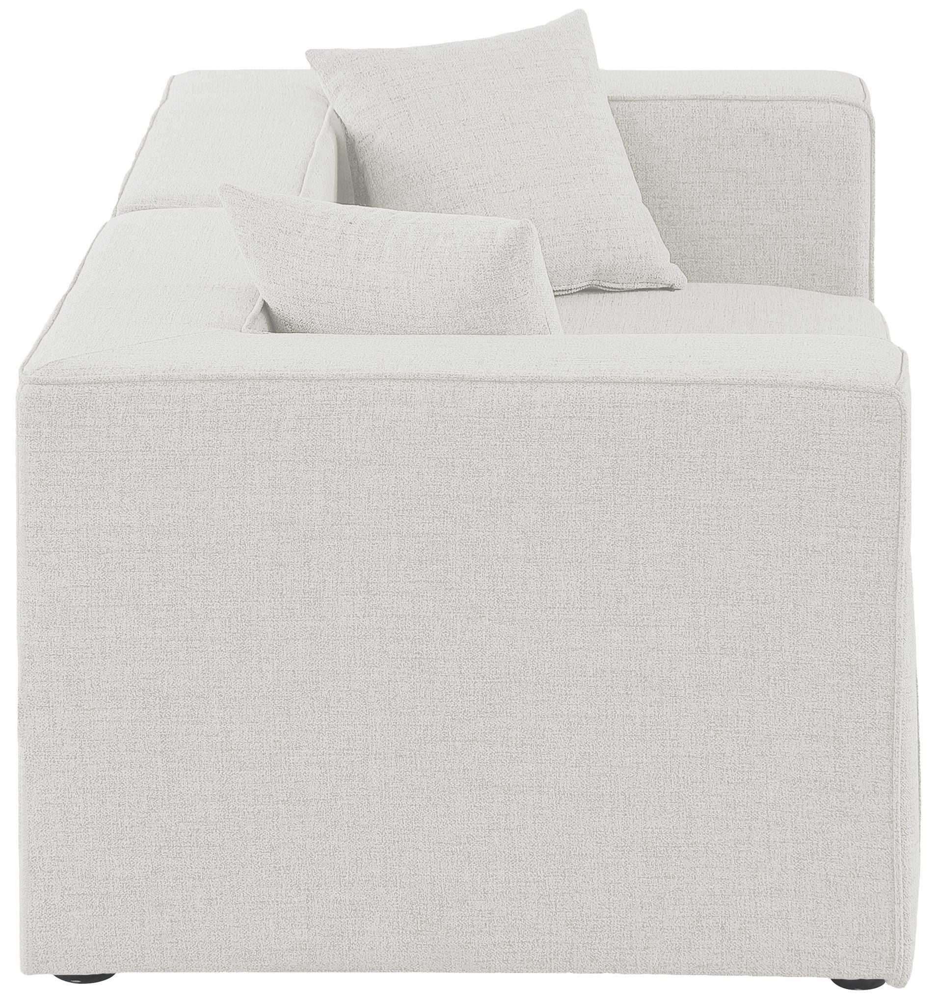 Cube - Linen Modular 2 Seat Sofa