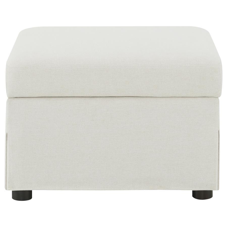 Winter - Upholstered Hydraulic Lift Top Storage Ottoman - Best Buy Furniture