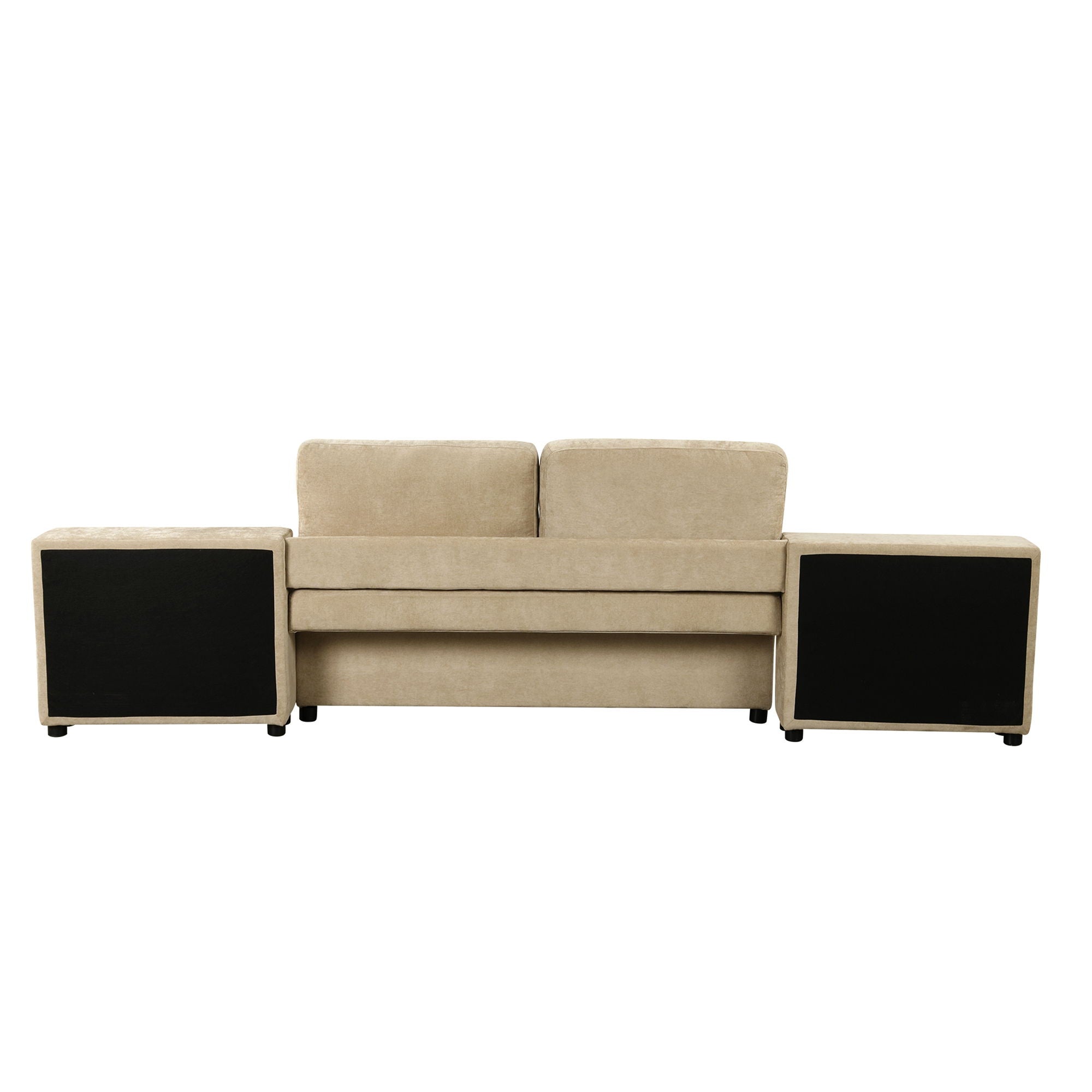 Versatile Modular Free-Combined Sofa With 2 Storage Racks