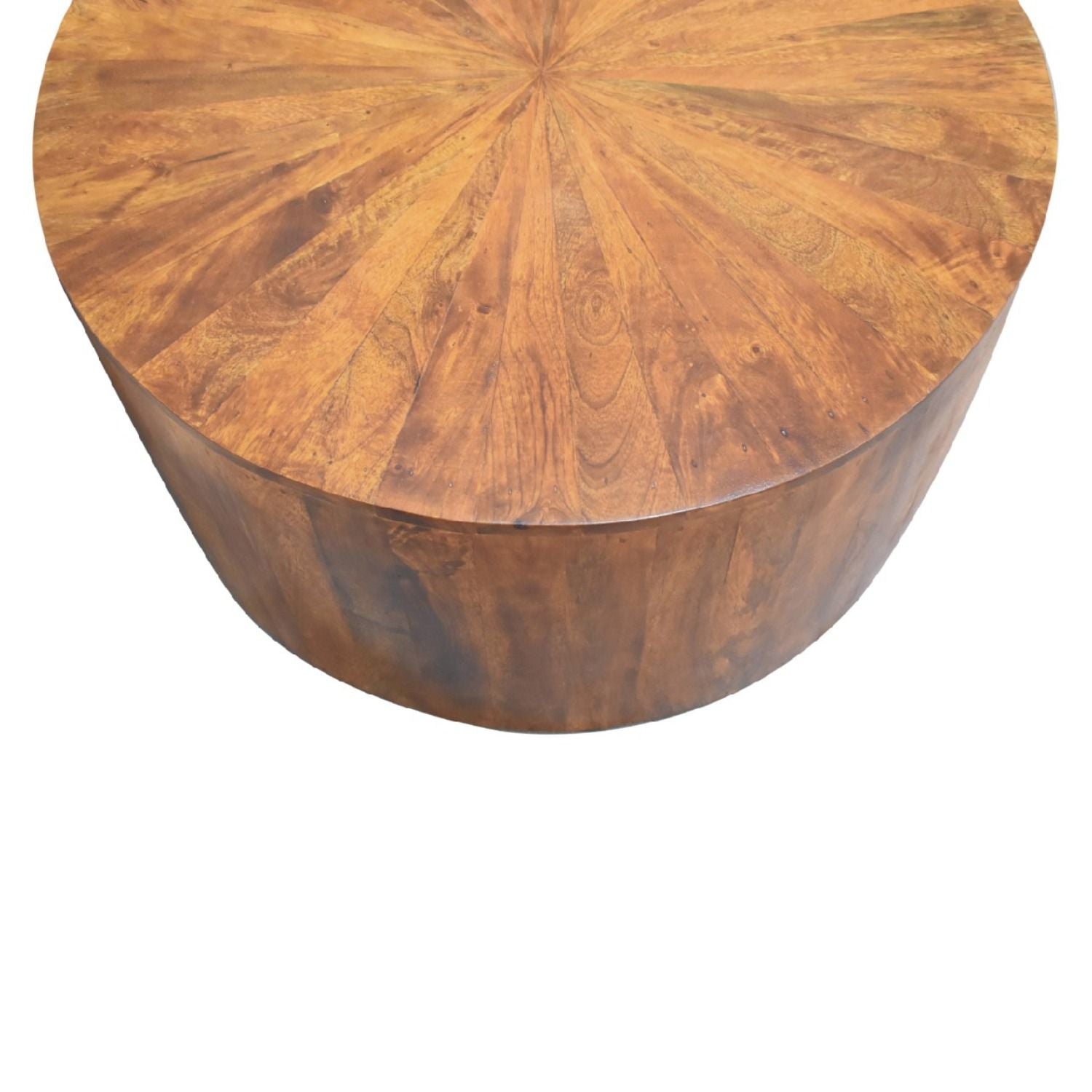 Round Coffee Table - Chestnut