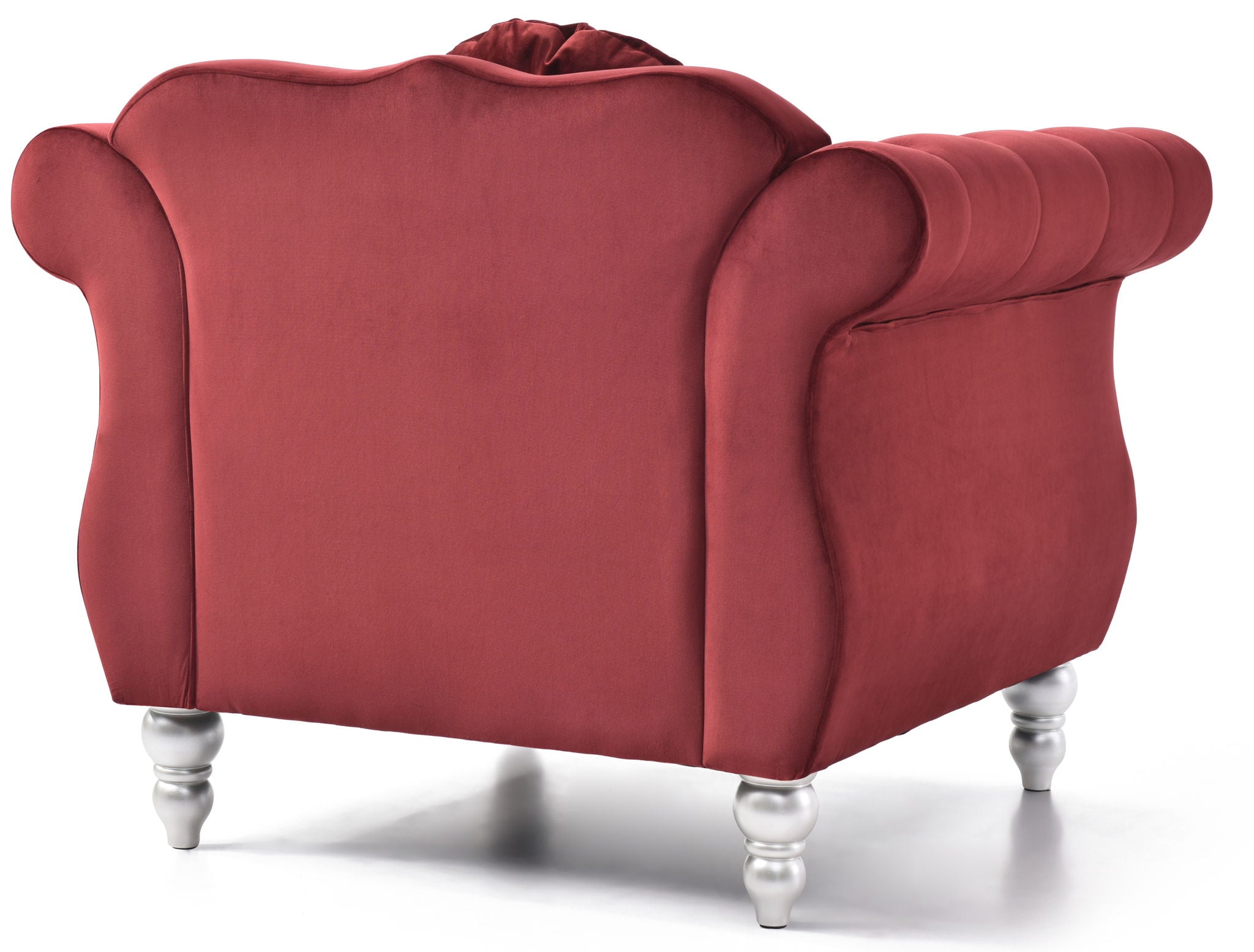 Chic Transitional Flared Arm Chair - Best Buy Furniture
