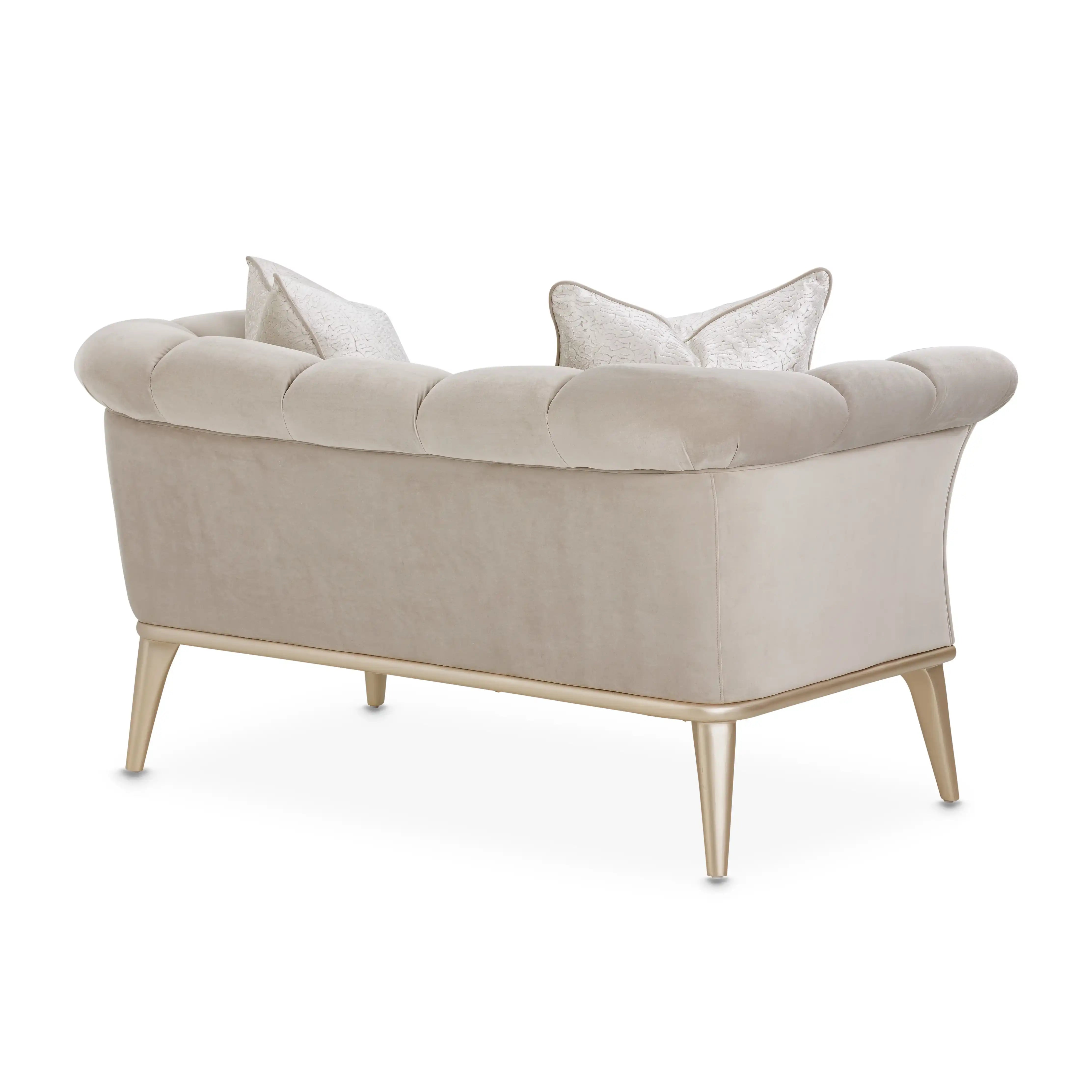 Yvette - Chair And A Half - Porcini/Medium Champagne