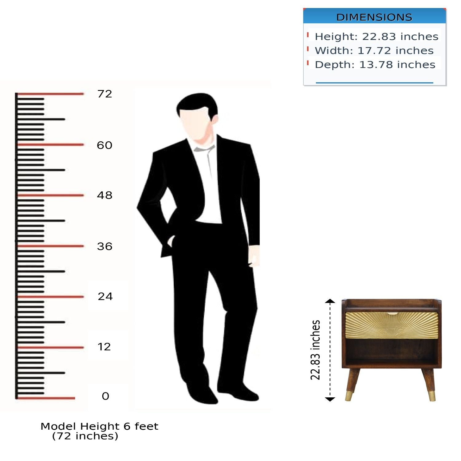 1 Drawer Nightstand - Best Buy Furniture