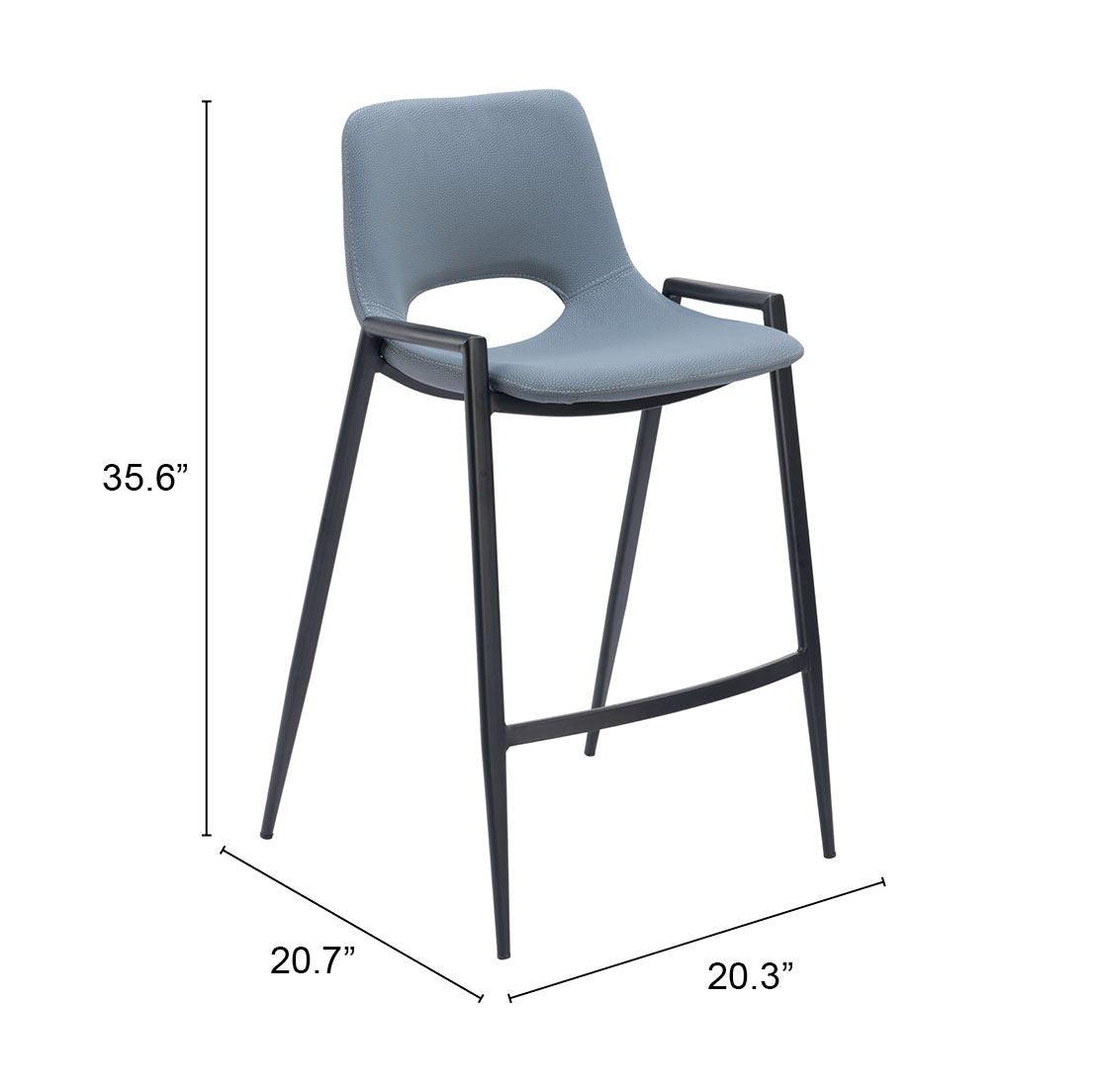 Desi - Counter Chair (Set of 2)