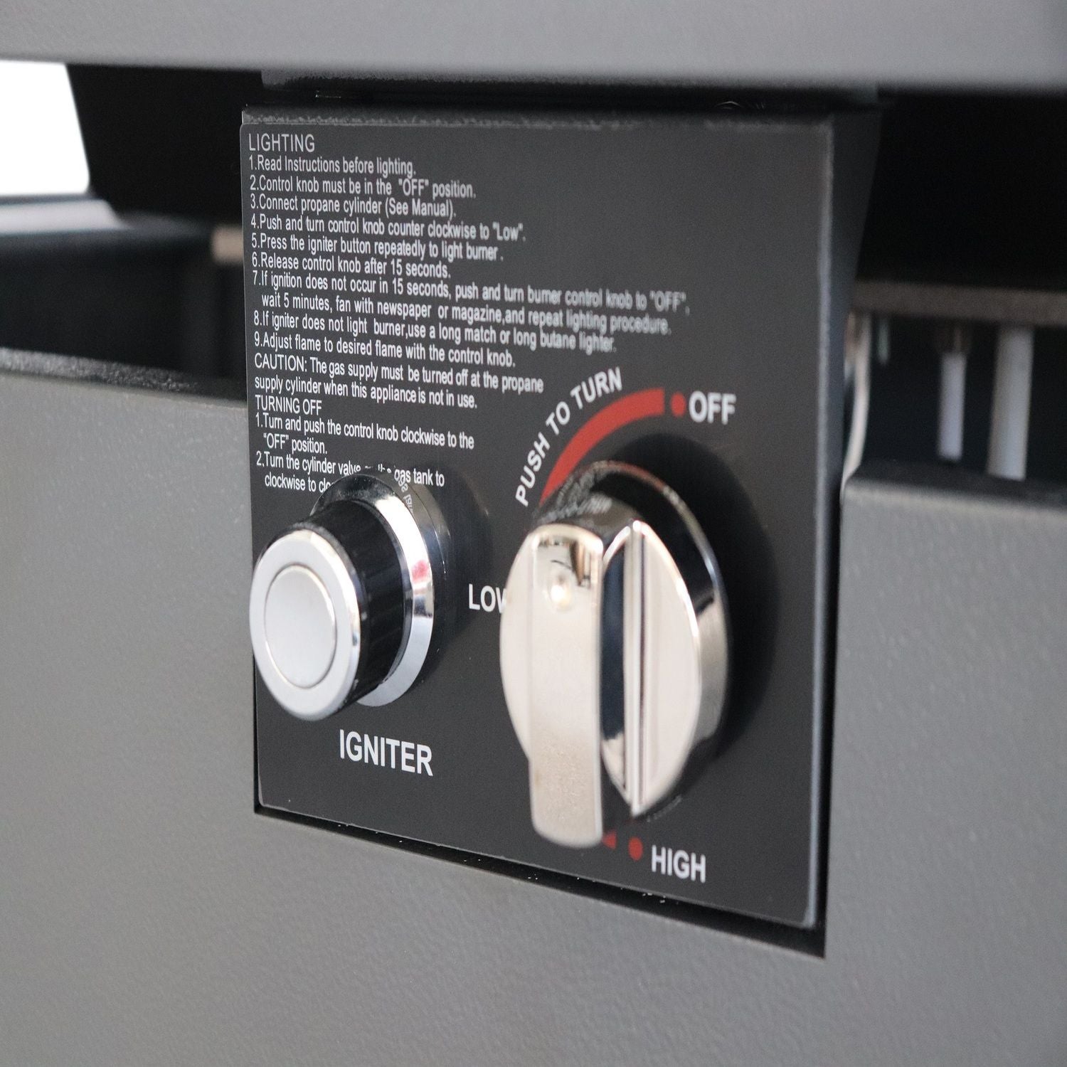 Outdoor Fire Pit Table With Lid & High-Quality Materials - Black - Best Buy Furniture