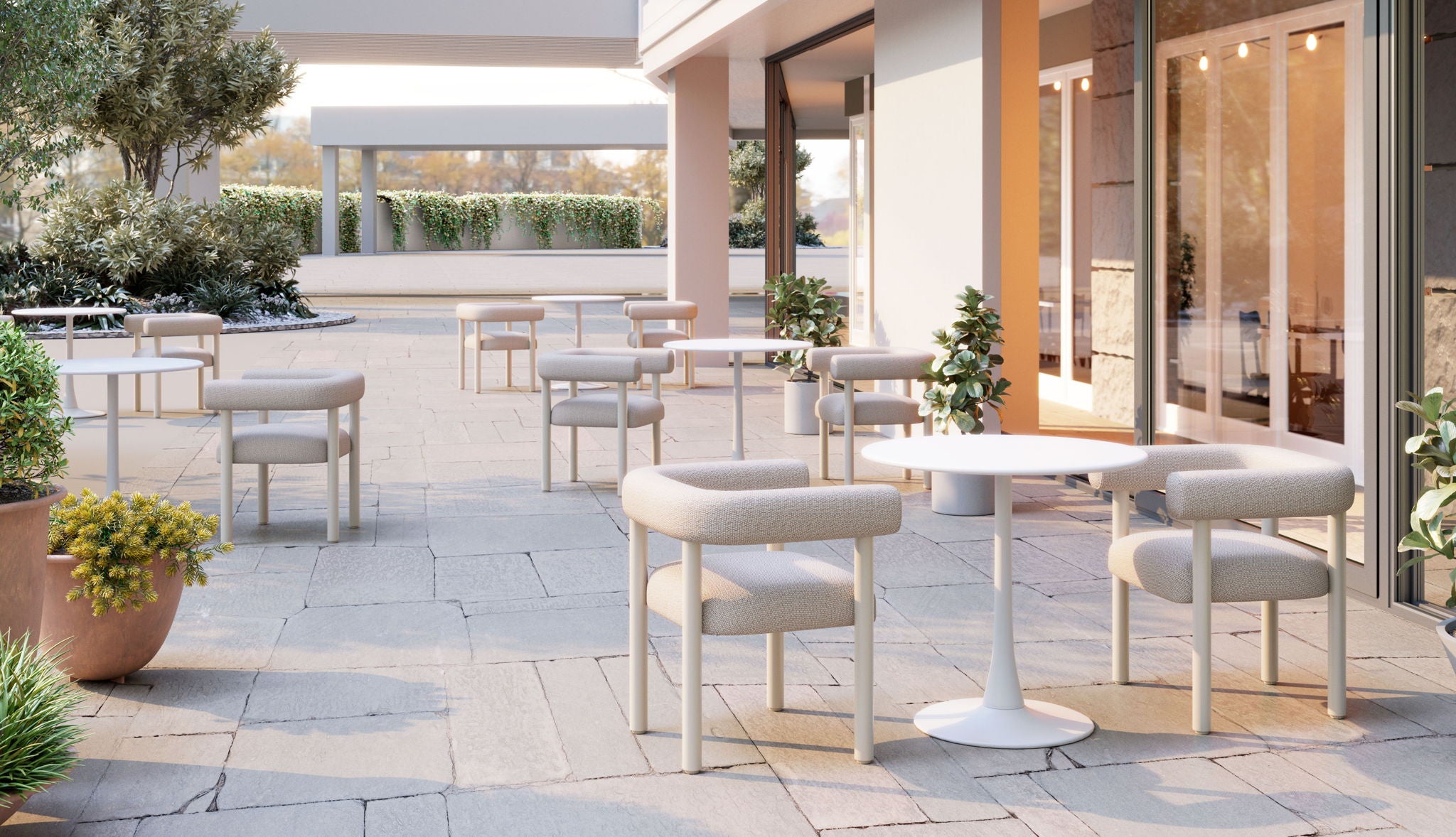 Sunbath - Dining Chair (Set of 2) - White