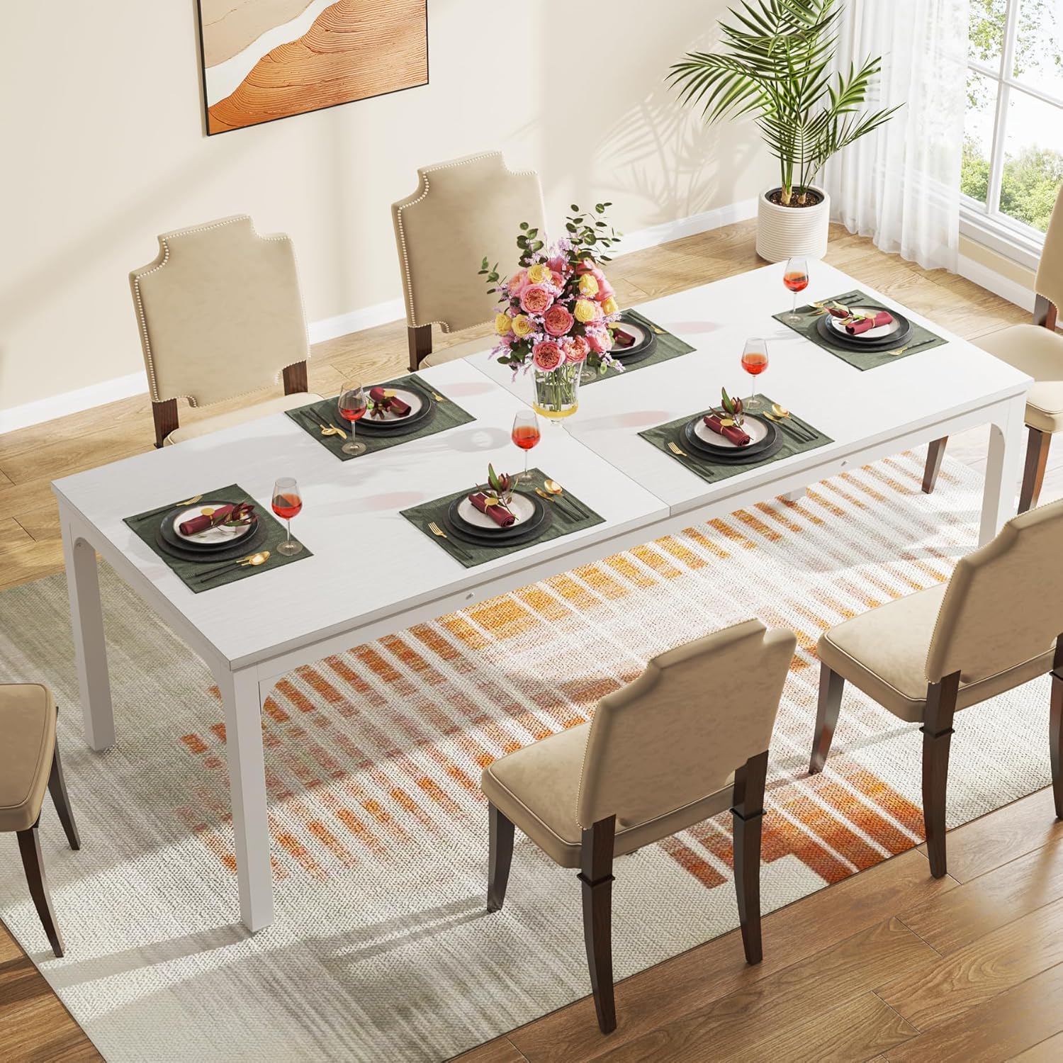 Rectangle Dining Table For 6 - 8 People