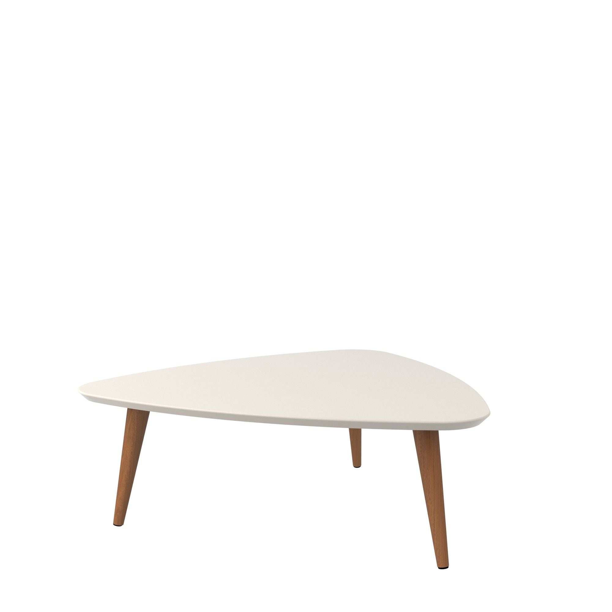 Utopia - Triangle Coffee Table - Off White