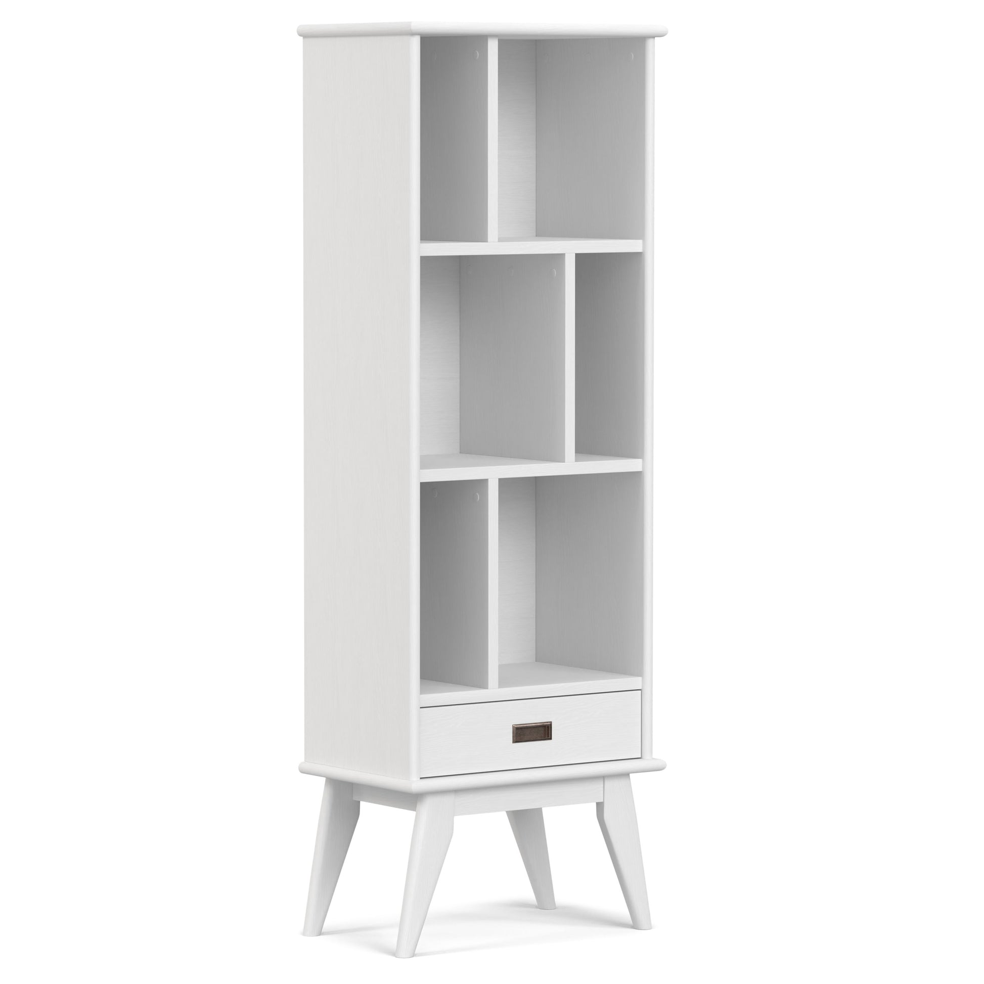 Draper - Mid Century Wide Bookcase And Storage Unit - Best Buy Furniture