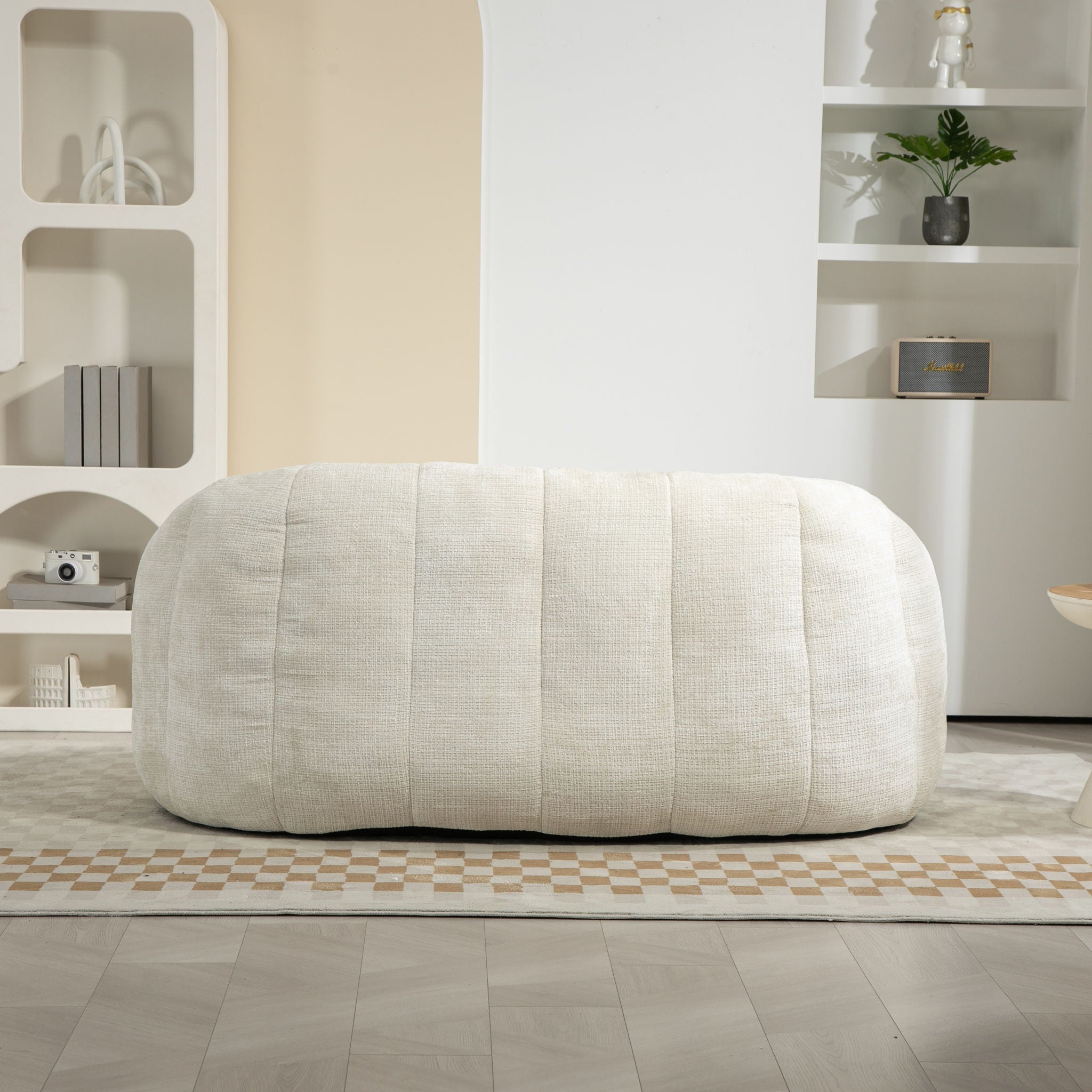 Bean Bag Lazy Sofa Durable Comfort Lounger High Back Bean Bag Chair Couch