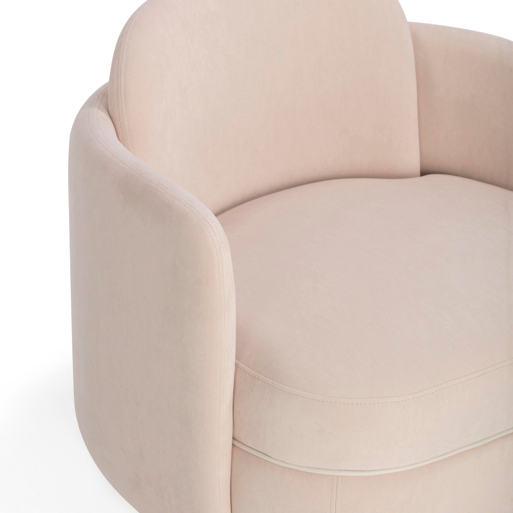 Wolfie - Velvet Swivel Chair