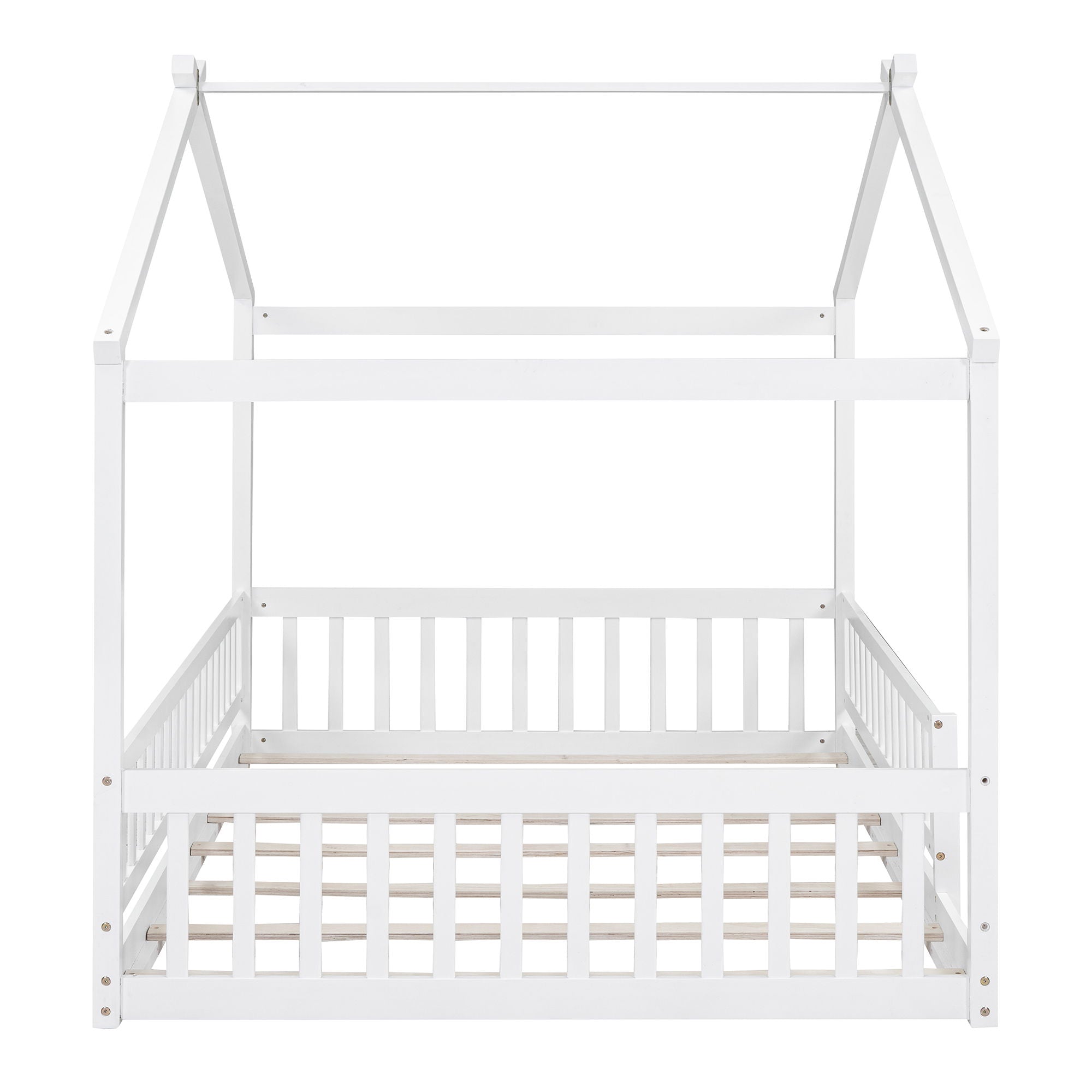 Bed House Bed Frame With Fence