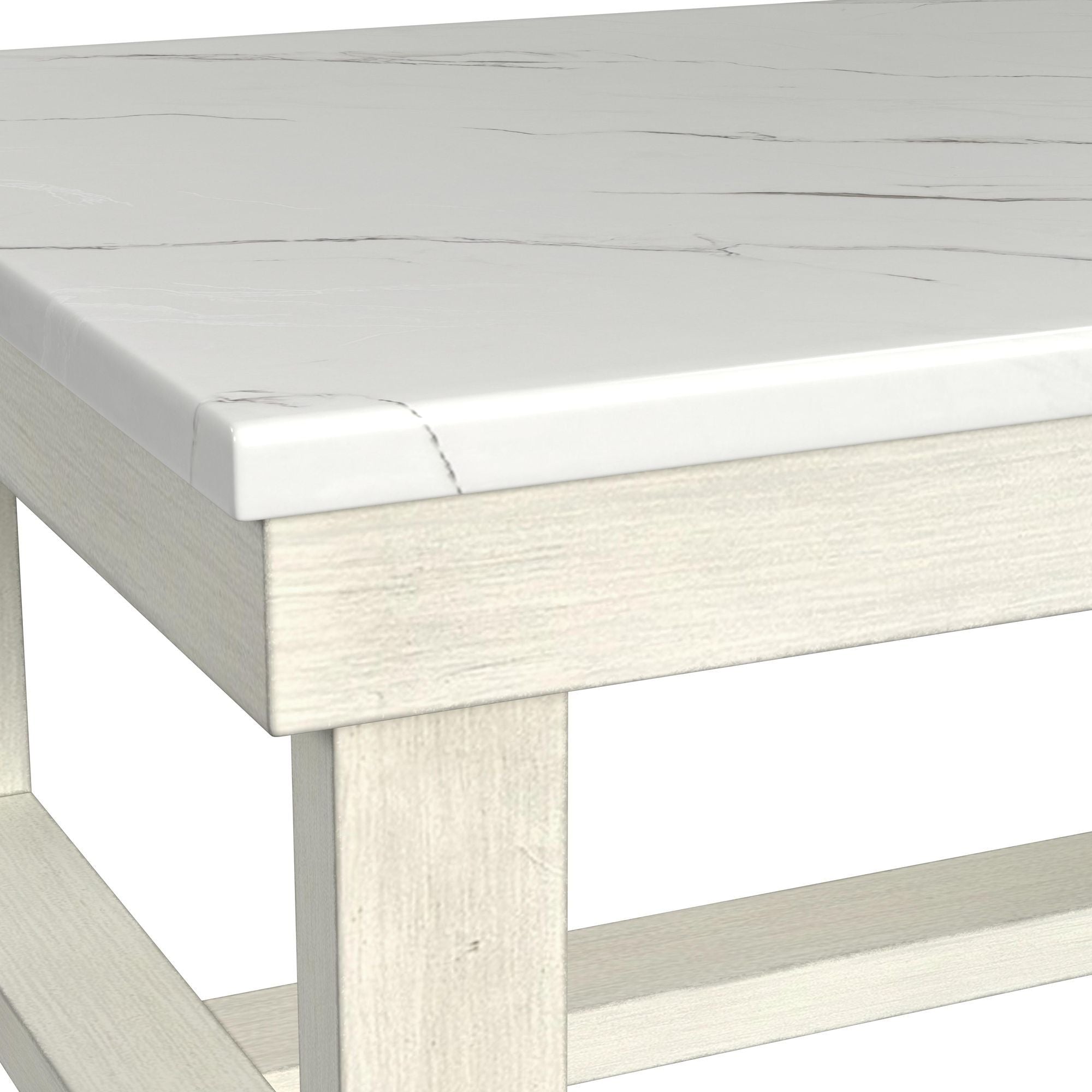 Catilin - 3 Piece Occasional Table Set - White