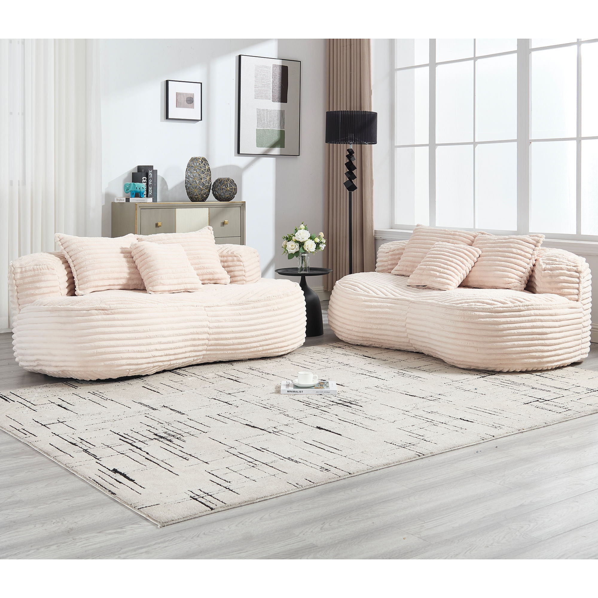 Bean Bag, Lazy Sofa Comfort Lounger High Back Chair