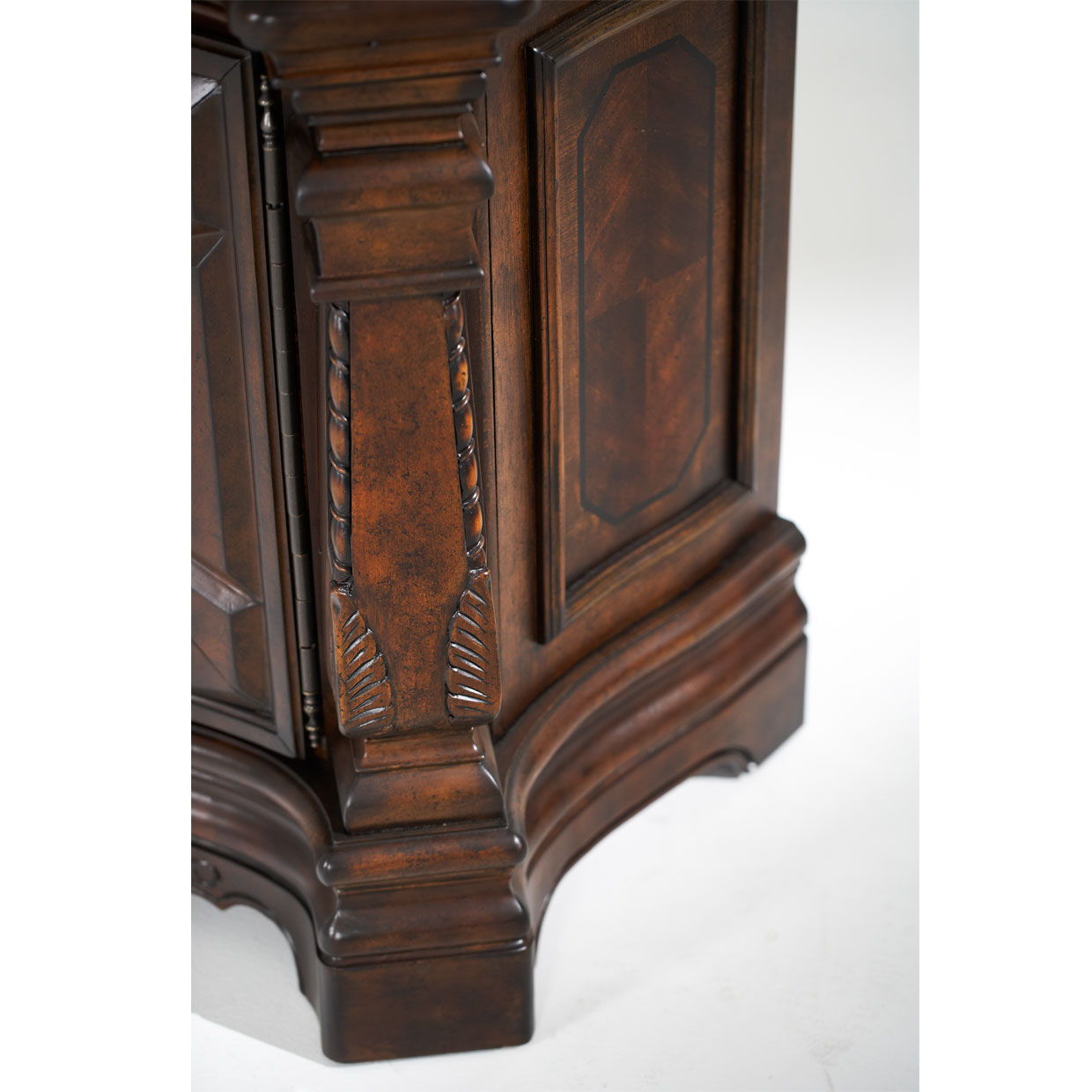 Windsor Court - China Cabinet - Vintage Fruitwood