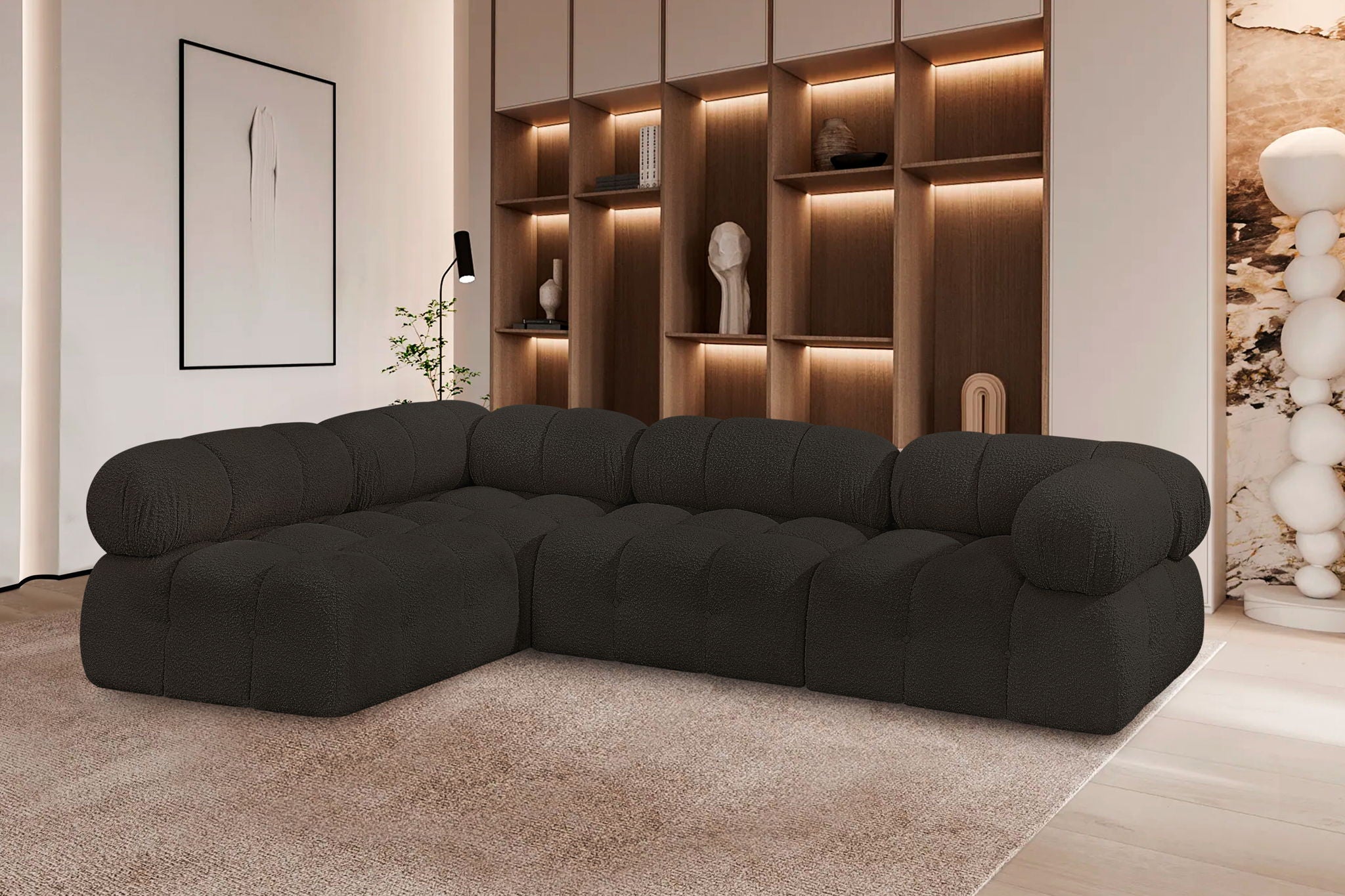 Ames - 4 Piece Modular Sectional