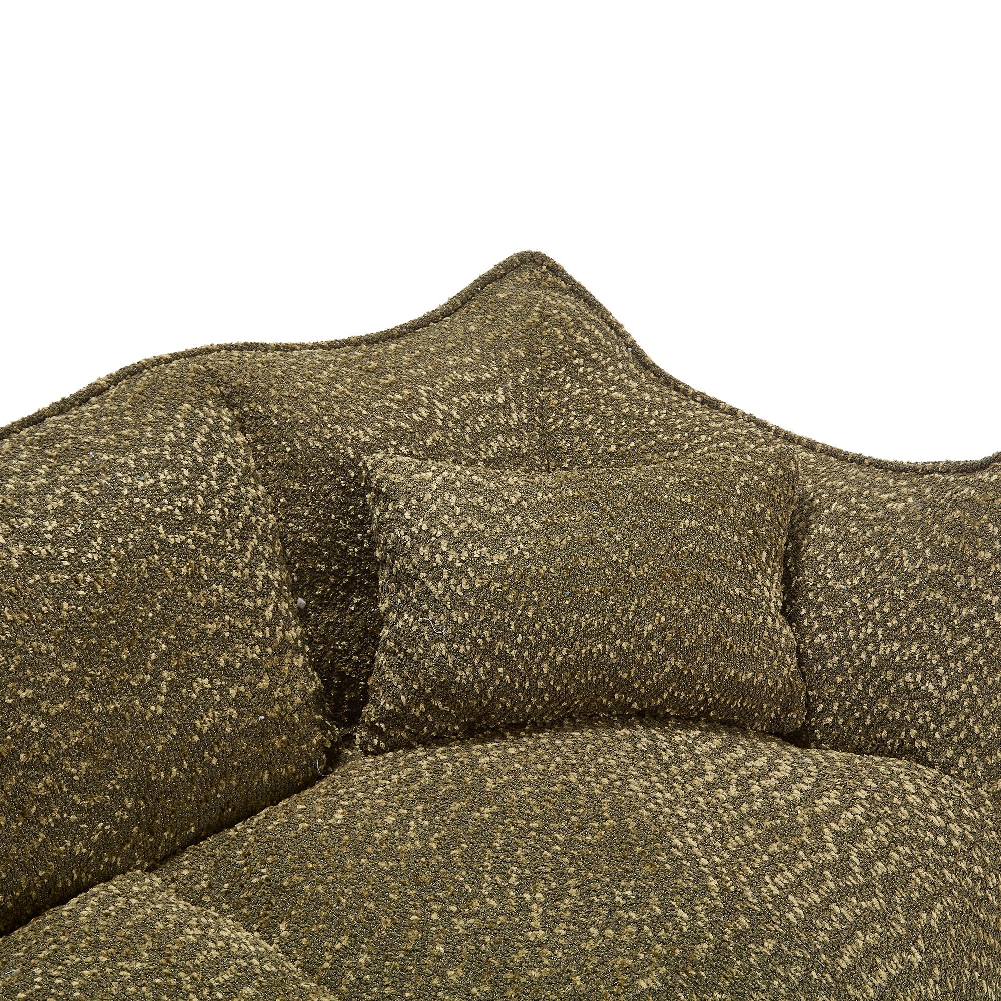 Comfortable Dual Beanbag Chair With High Resilience Foam Core For 2 People