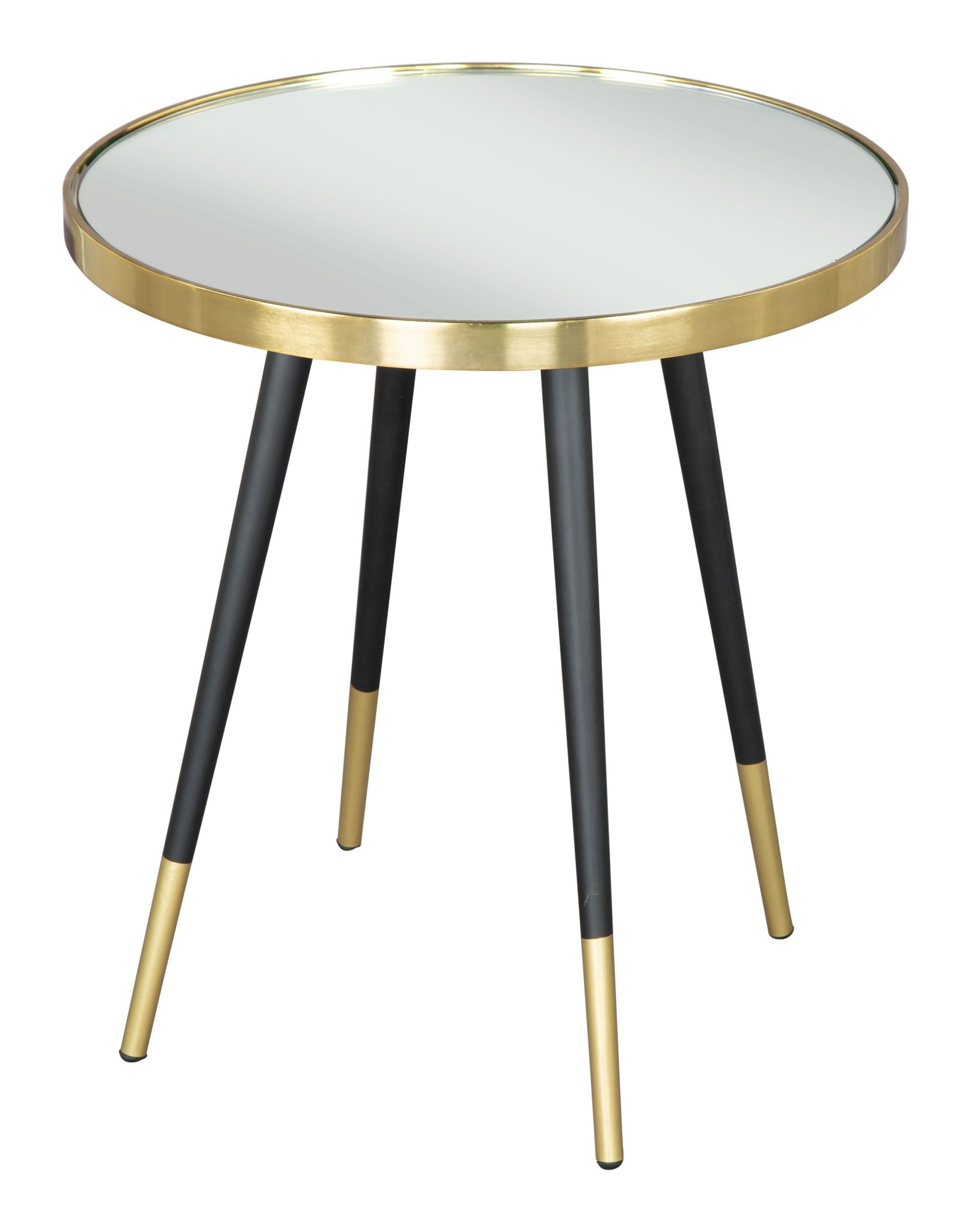 Particle - Side Table - Black & Gold