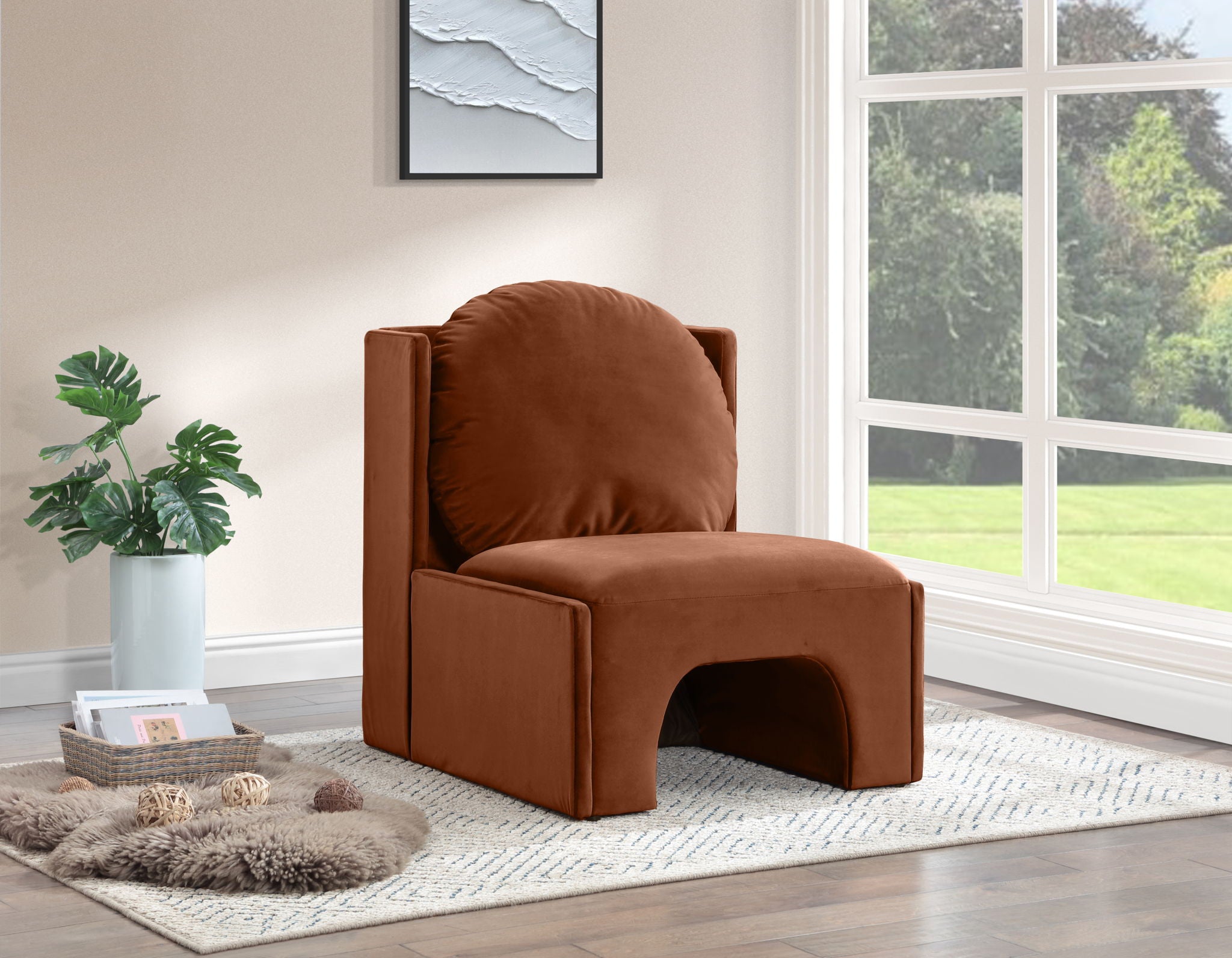 Sigma - Accent Chair - Cognac