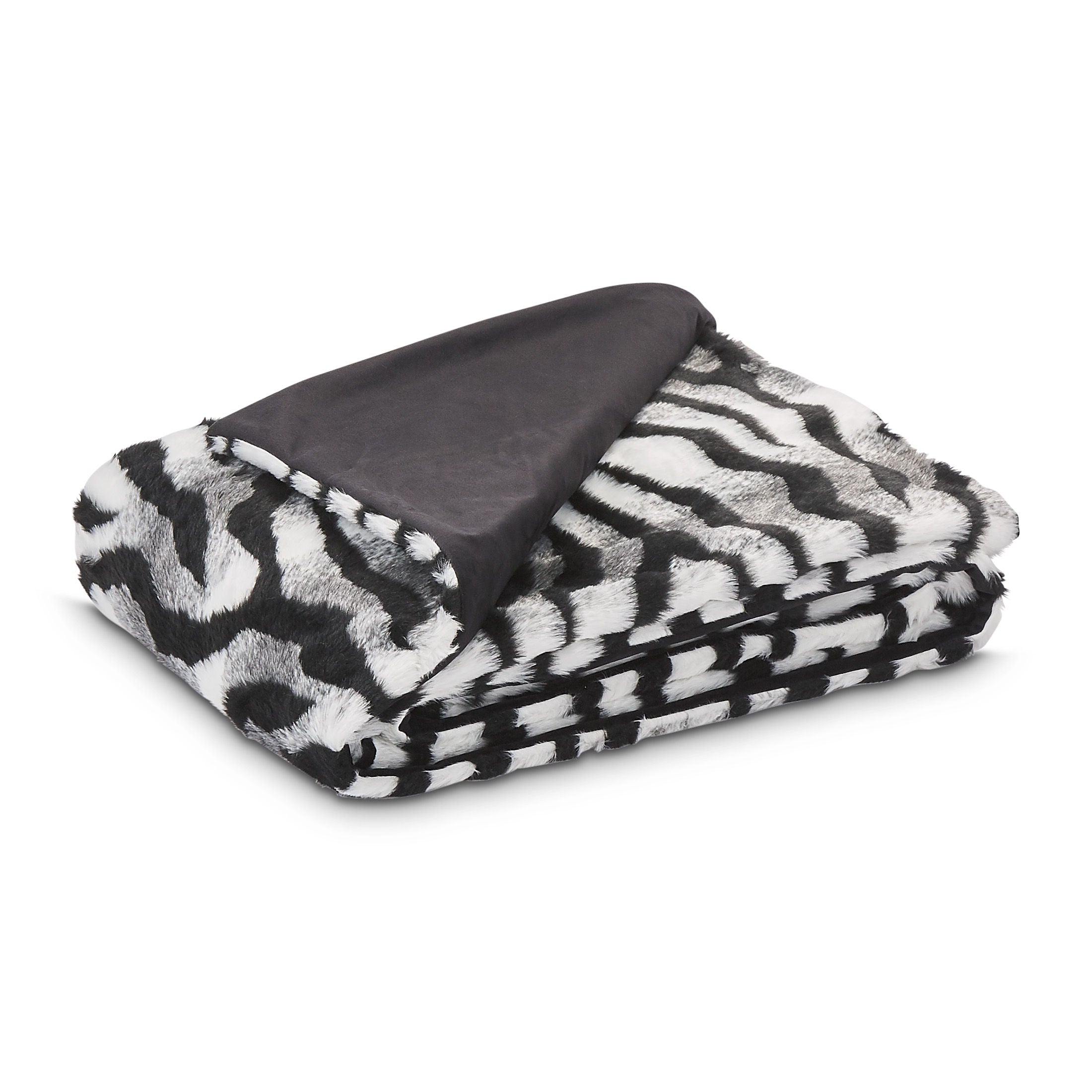 Zephyr - 56" x 72" Throw - Ebony