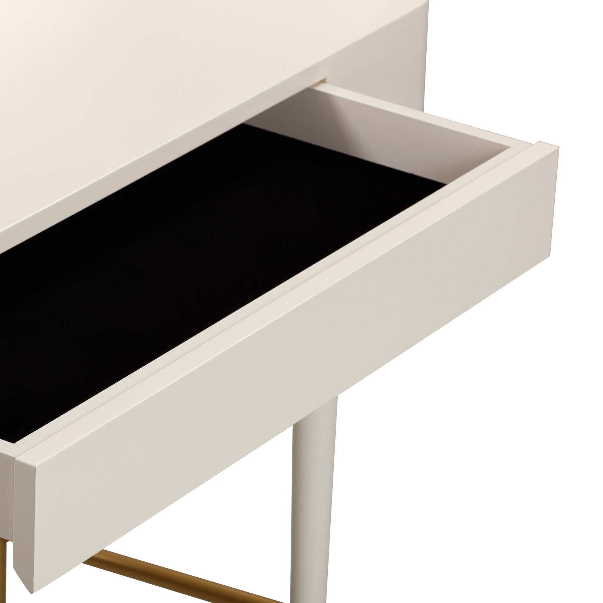 Penelope - Vegan Leather Wrapped Vanity Desk