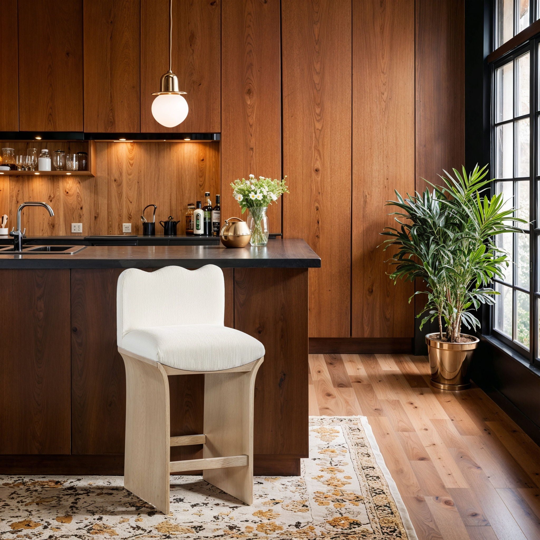 Shaw - Counter Stool - Natural Base