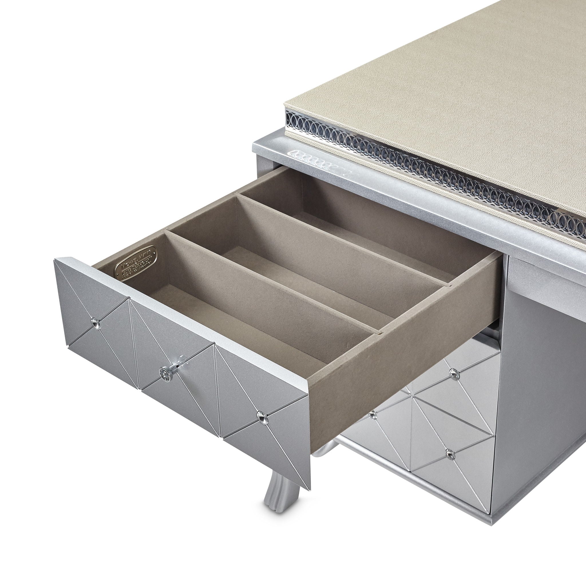 Hollywood Swank - Desk - Pearl Caviar