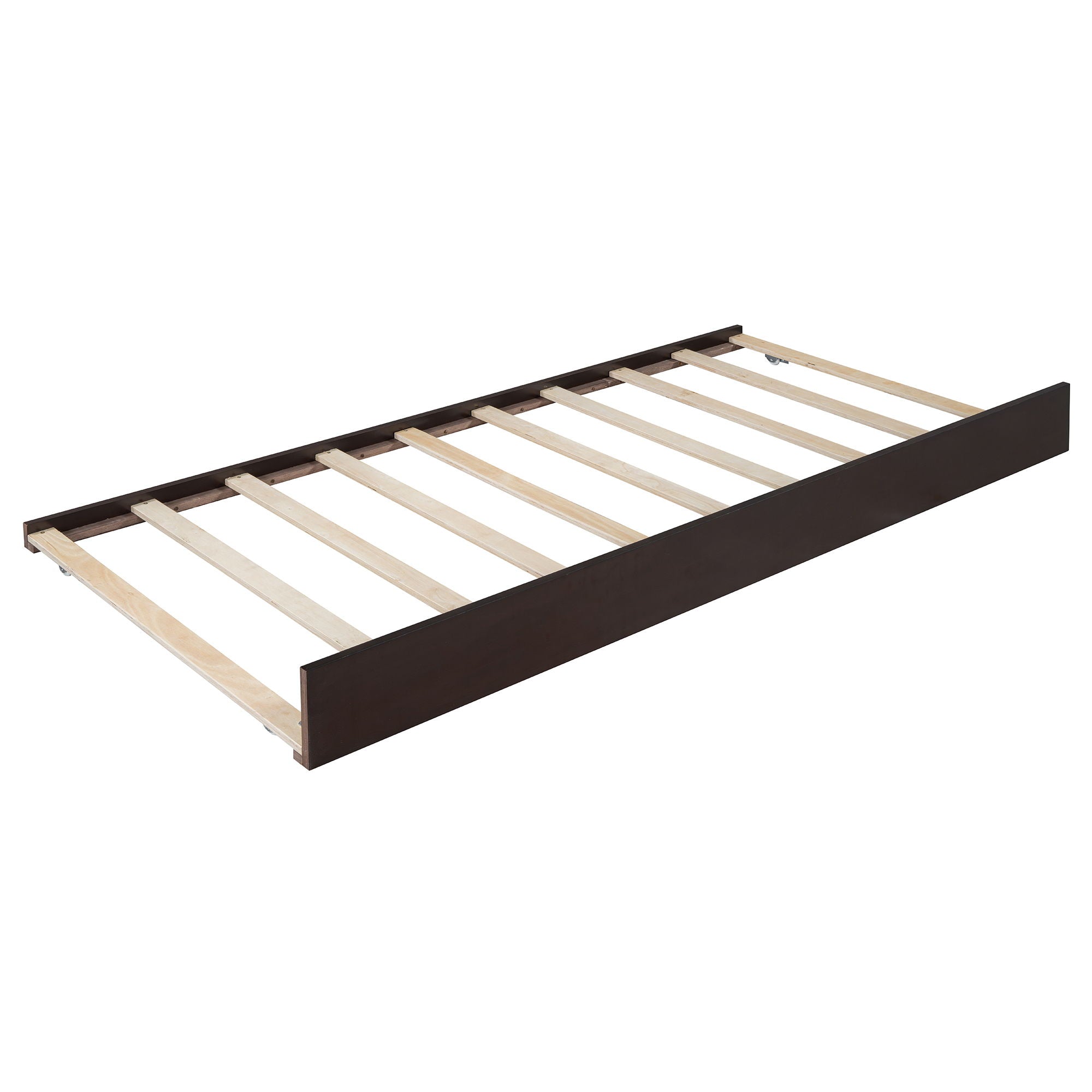 Storage Platform Bed, With 2 Big Drawers, Trundle
