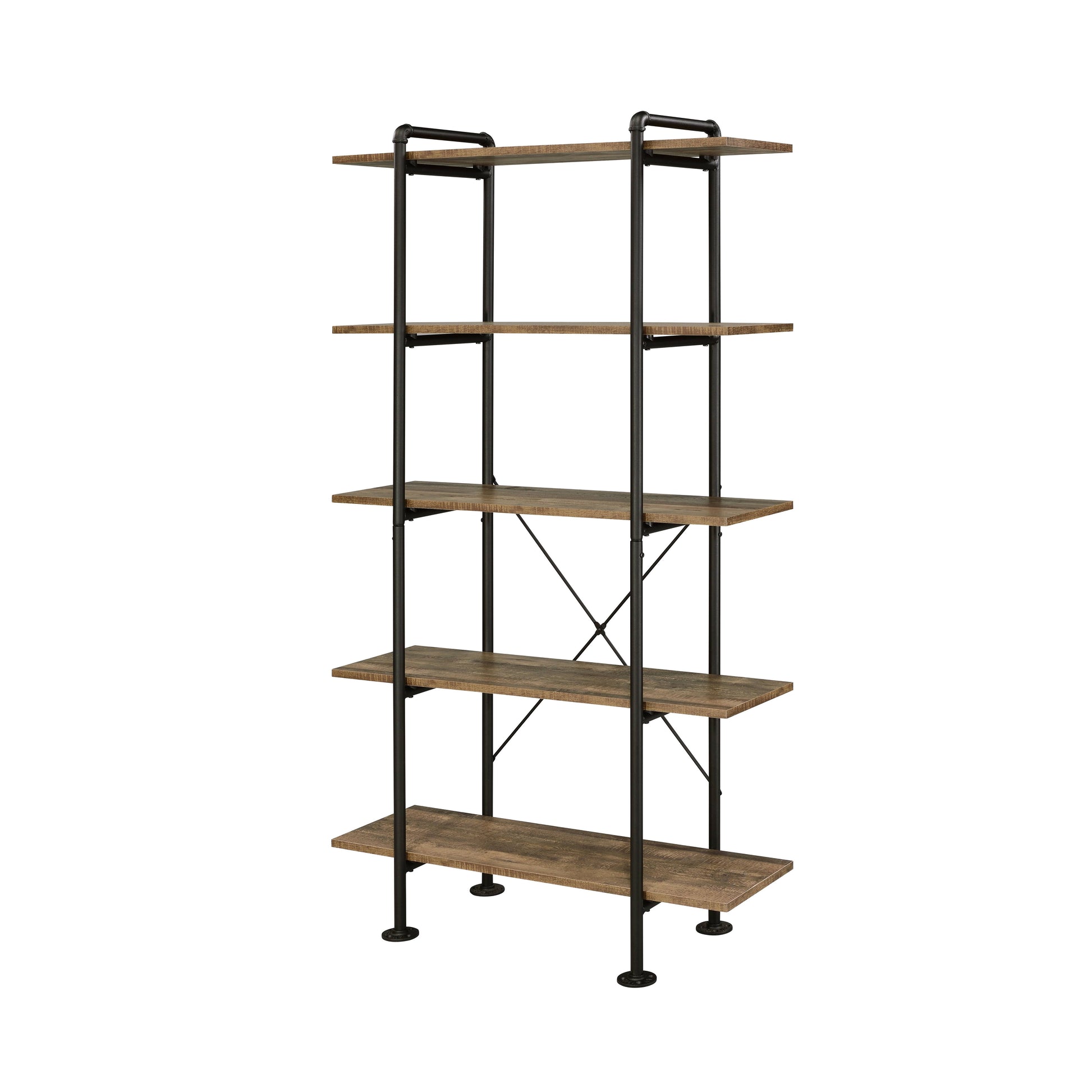 Nefo - Bookshelf - Oak - Best Buy Furniture