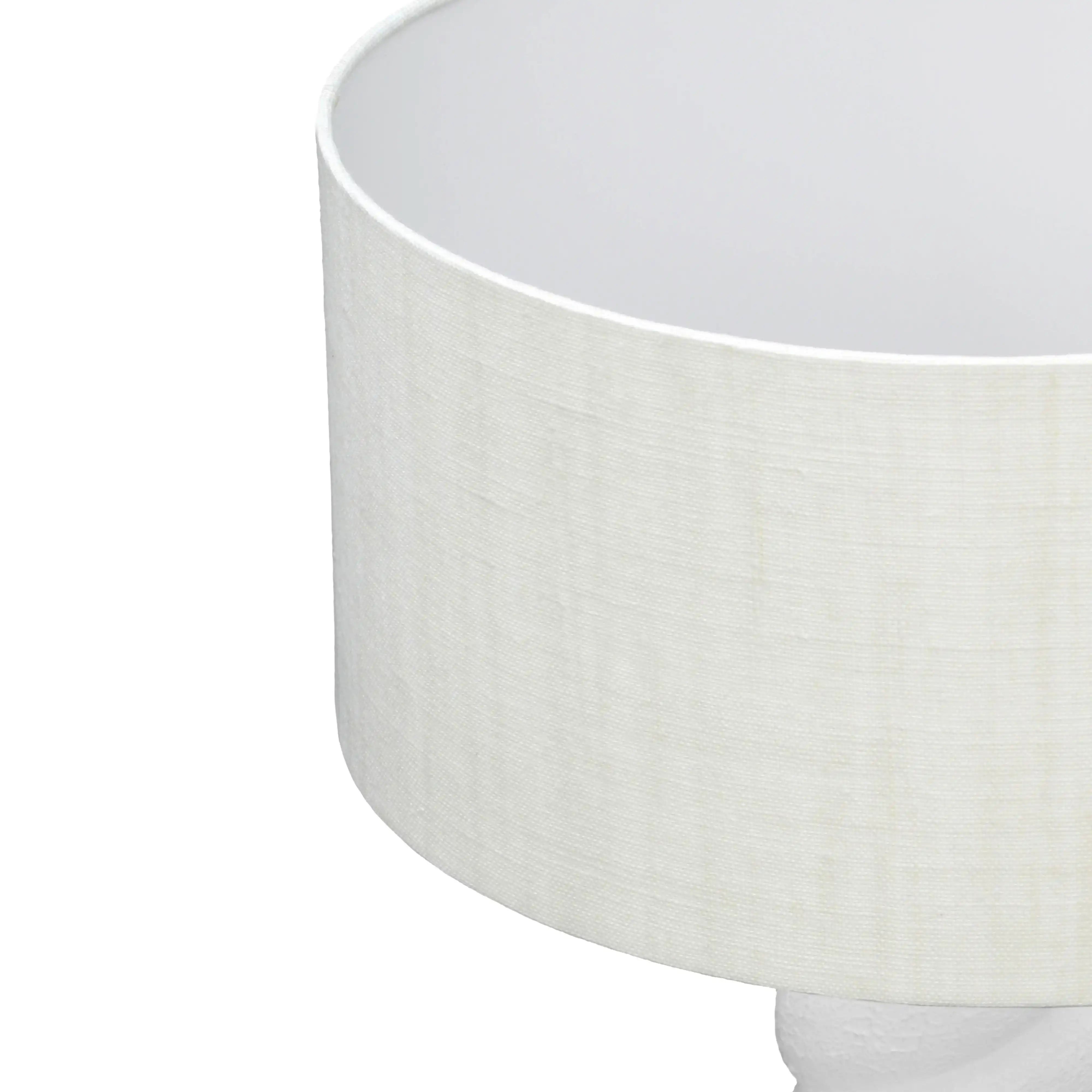 Rapunzel - Table Lamp - White And Cream