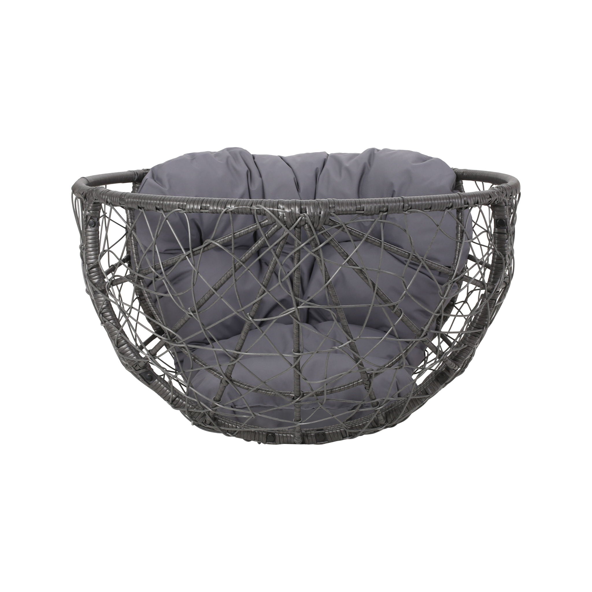 Cosmos - Round Hammered Iron Teardrop Chair
