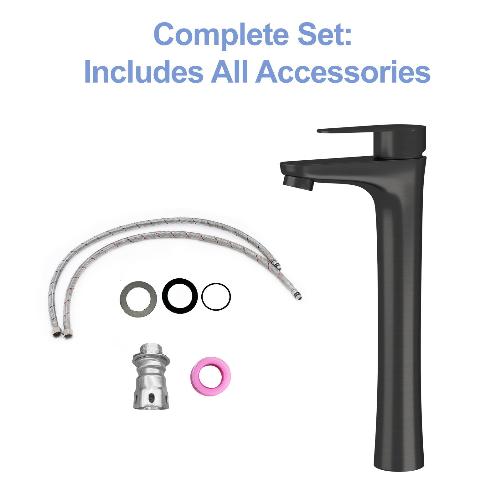 Single Handle Vessel Sink Faucet