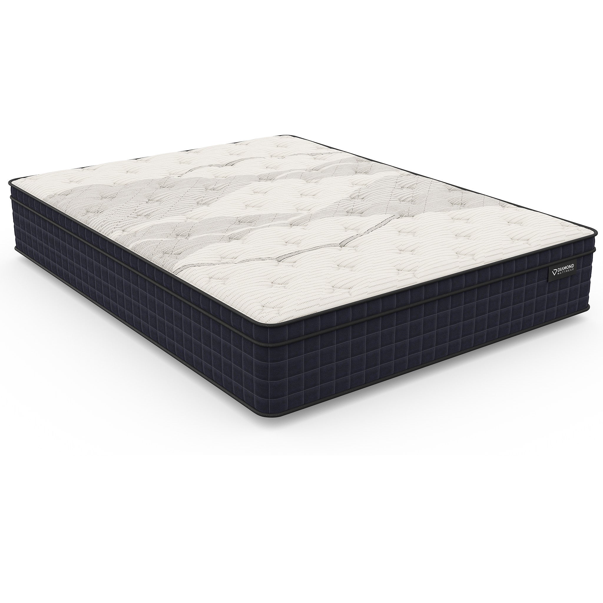 Diamond Nina Copper Cooling Hybrid Mattress Queen 12.5" Firm Feel