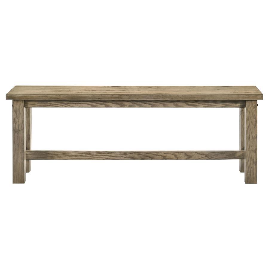 Cardova - 51" Solid Wood Dining Bench - Vineyard Oak - Best Buy Furniture