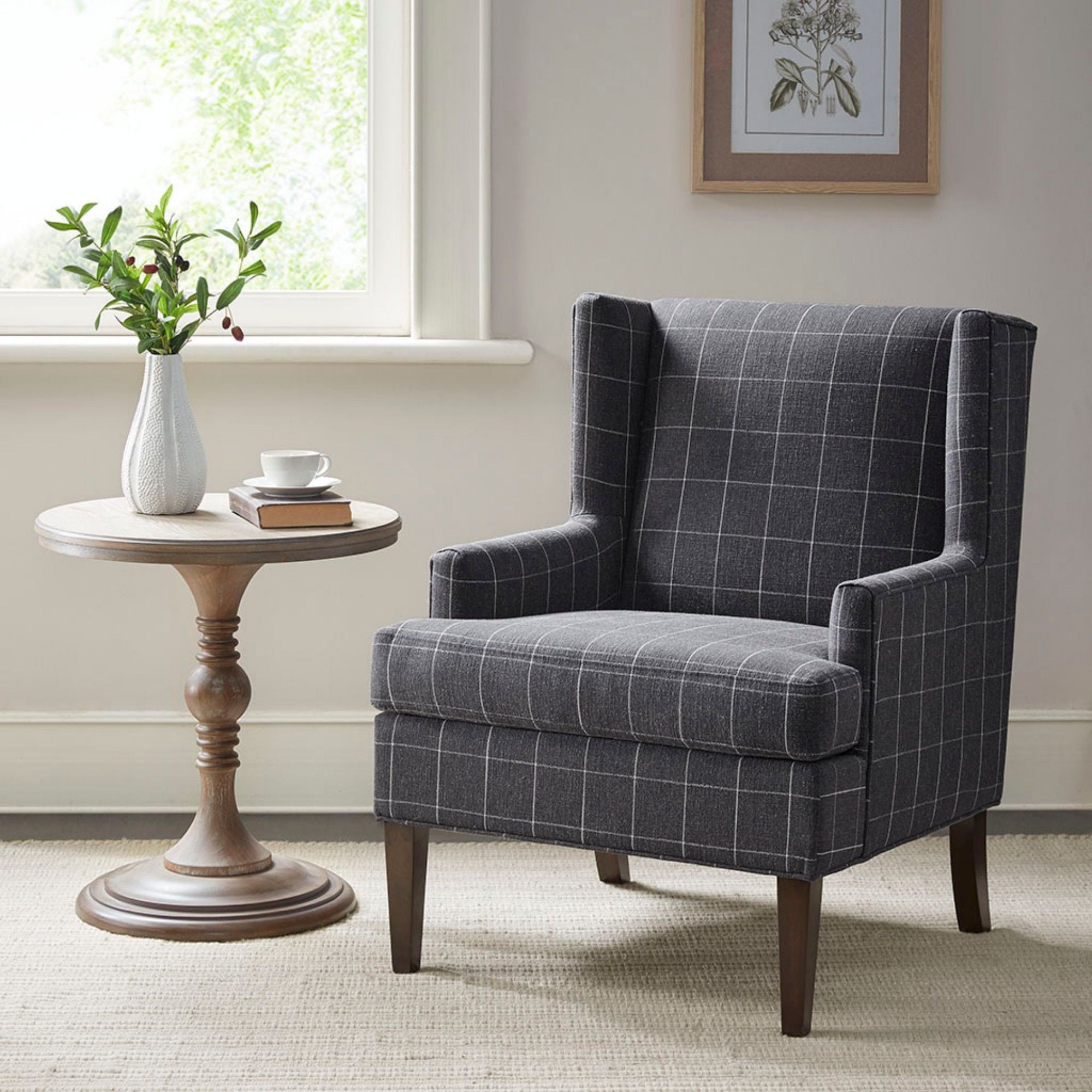 Fancy Design, Farmhouse Accent Chair - Best Buy Furniture