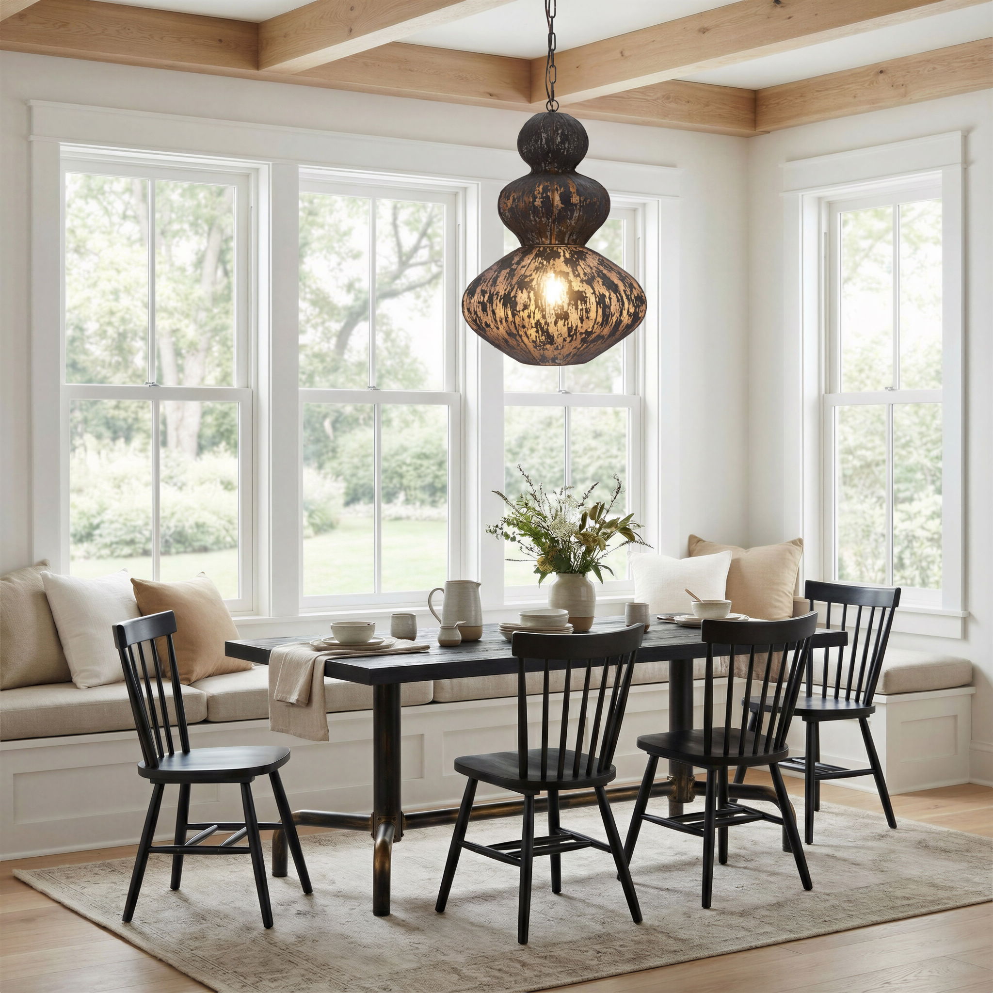 Kali - Ceiling Lamp - Black