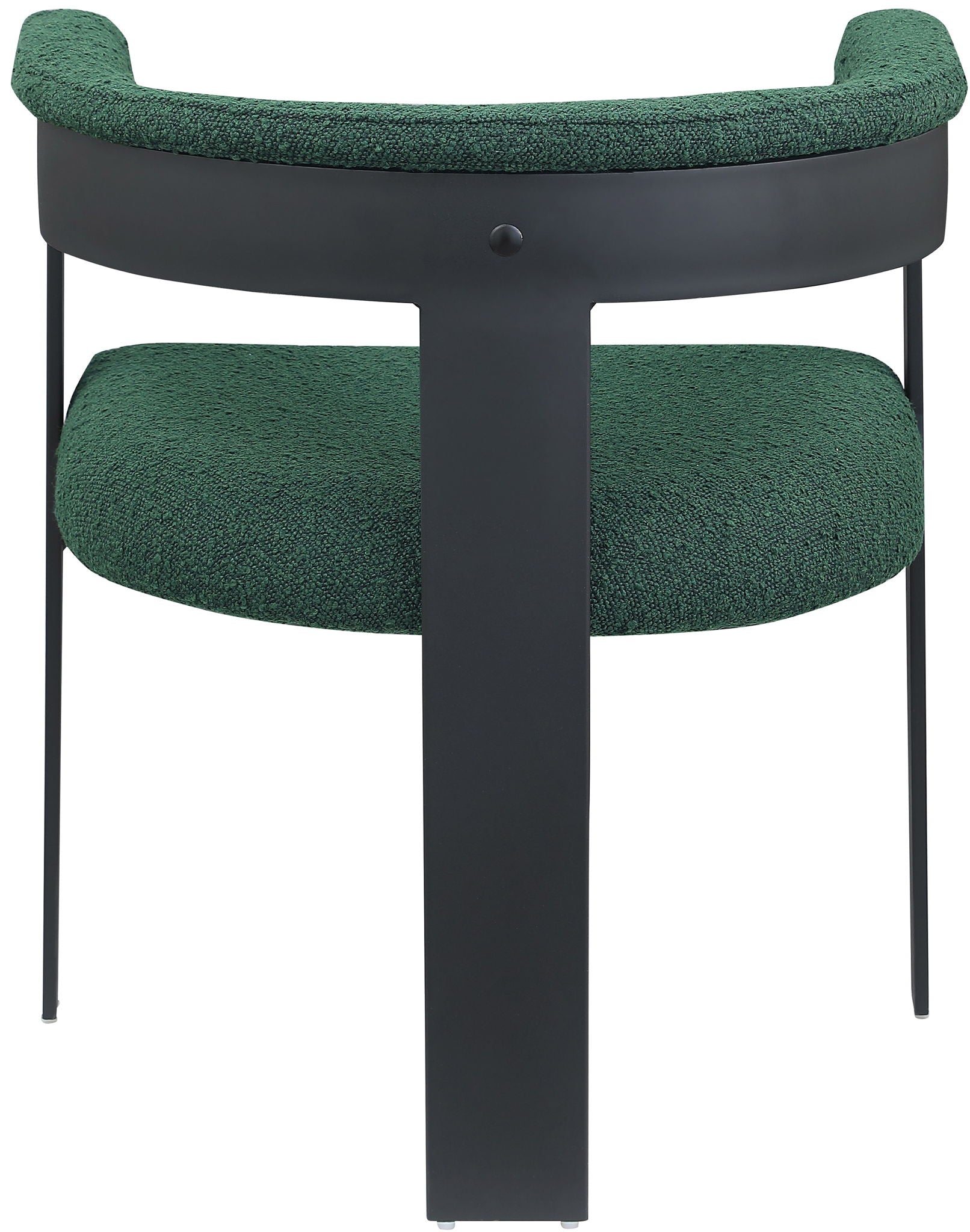 Romeo - Boucle Dining Chair With Black Base (Set of 2)