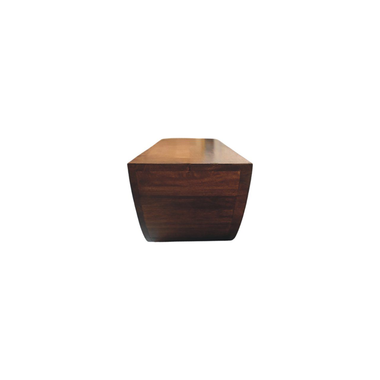 Crescent Floating Wall Shelf - Brown