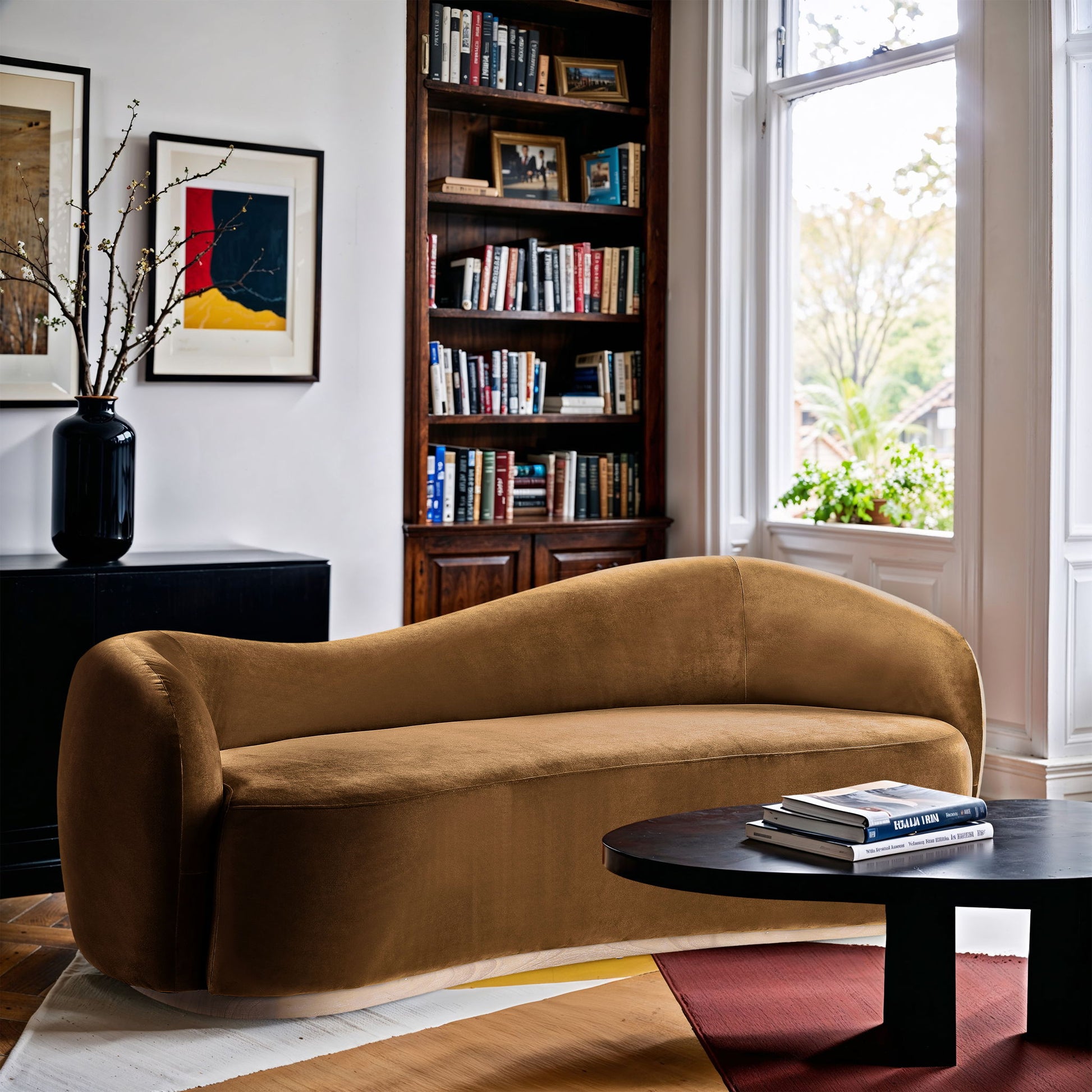Gustavo - Velvet Upholstered Sofa - Best Buy Furniture