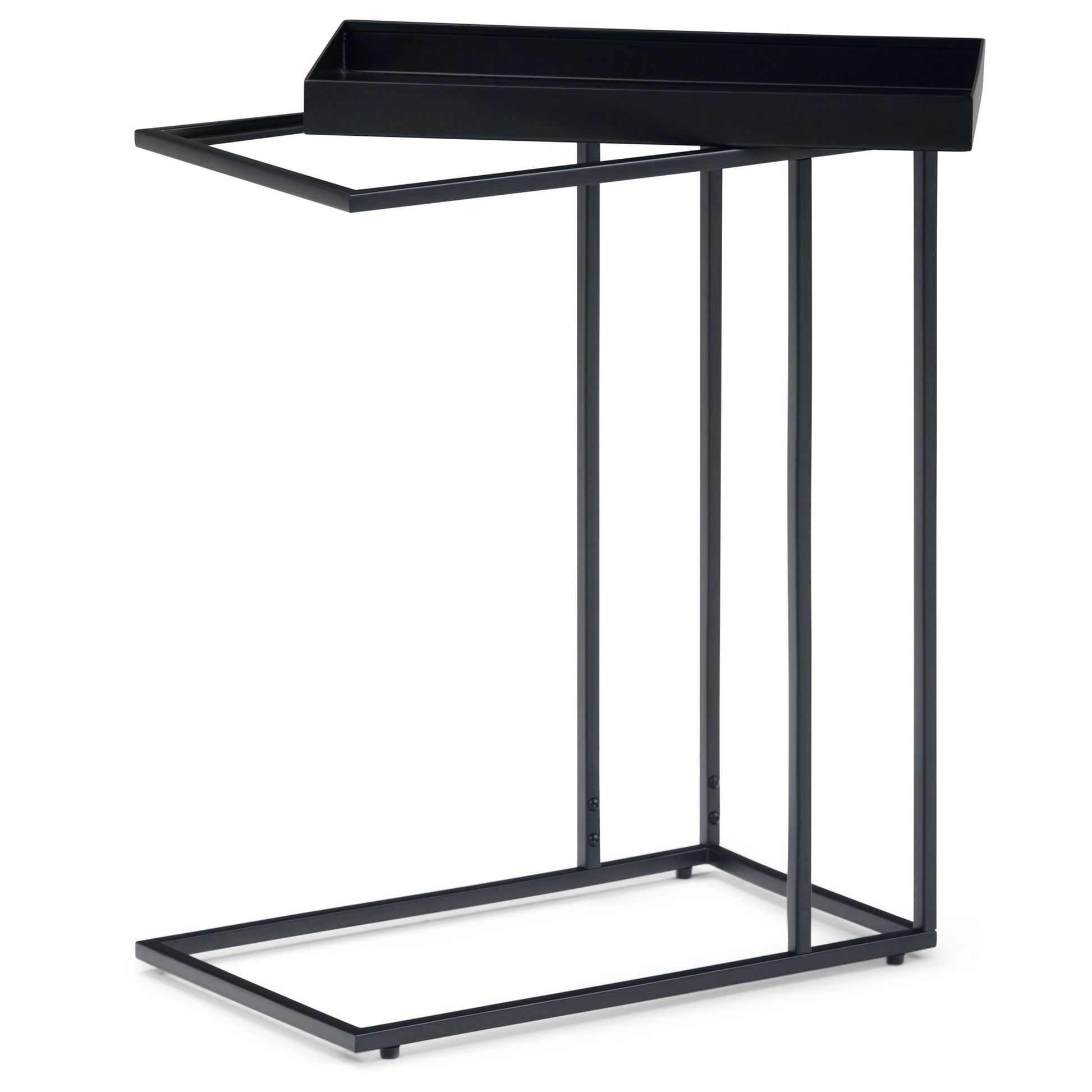 Garner - Tray Top C Side Table - Black - Best Buy Furniture