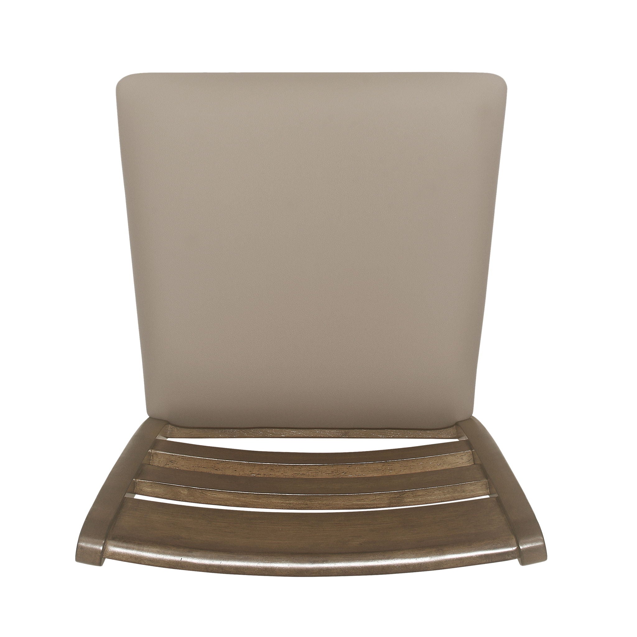 Farmhouse Upholstered Wood Counter Stools