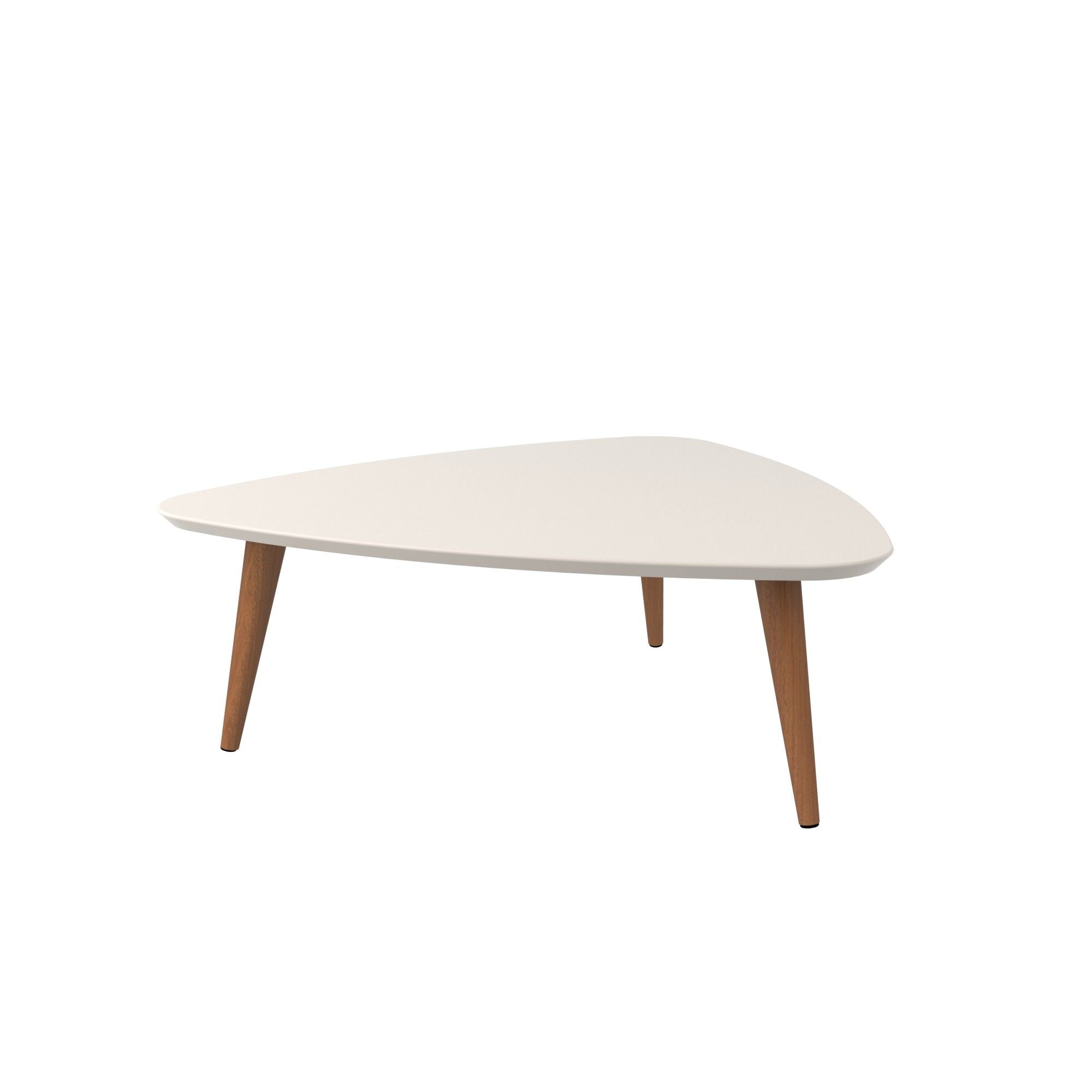 Utopia - Triangle Coffee Table - Off White