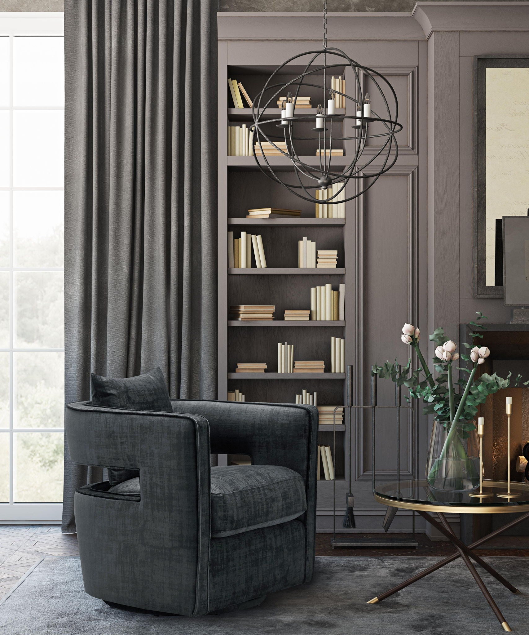 Kennedy - Swivel Chair