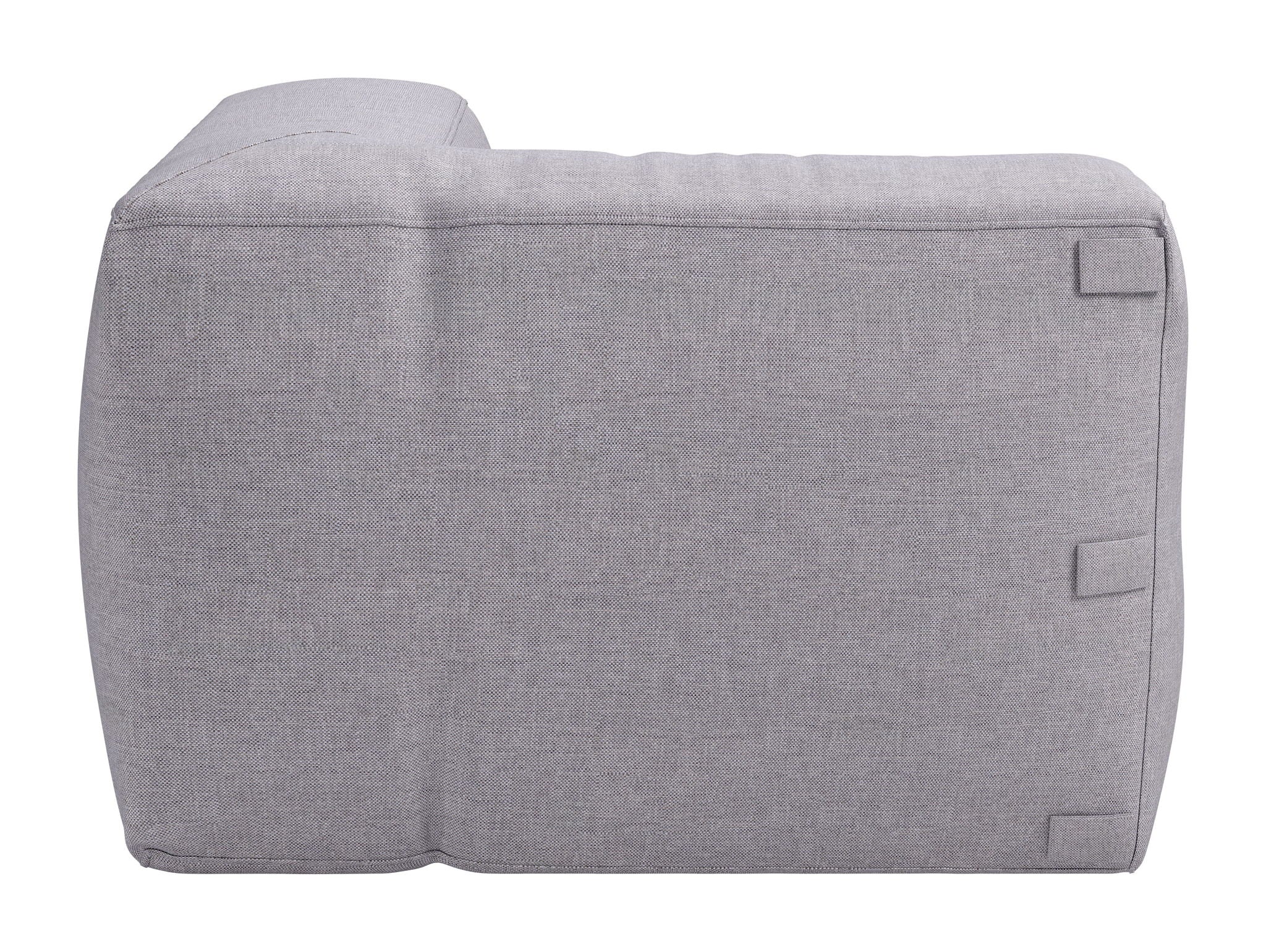 Luanda - Corner Chair - Gray