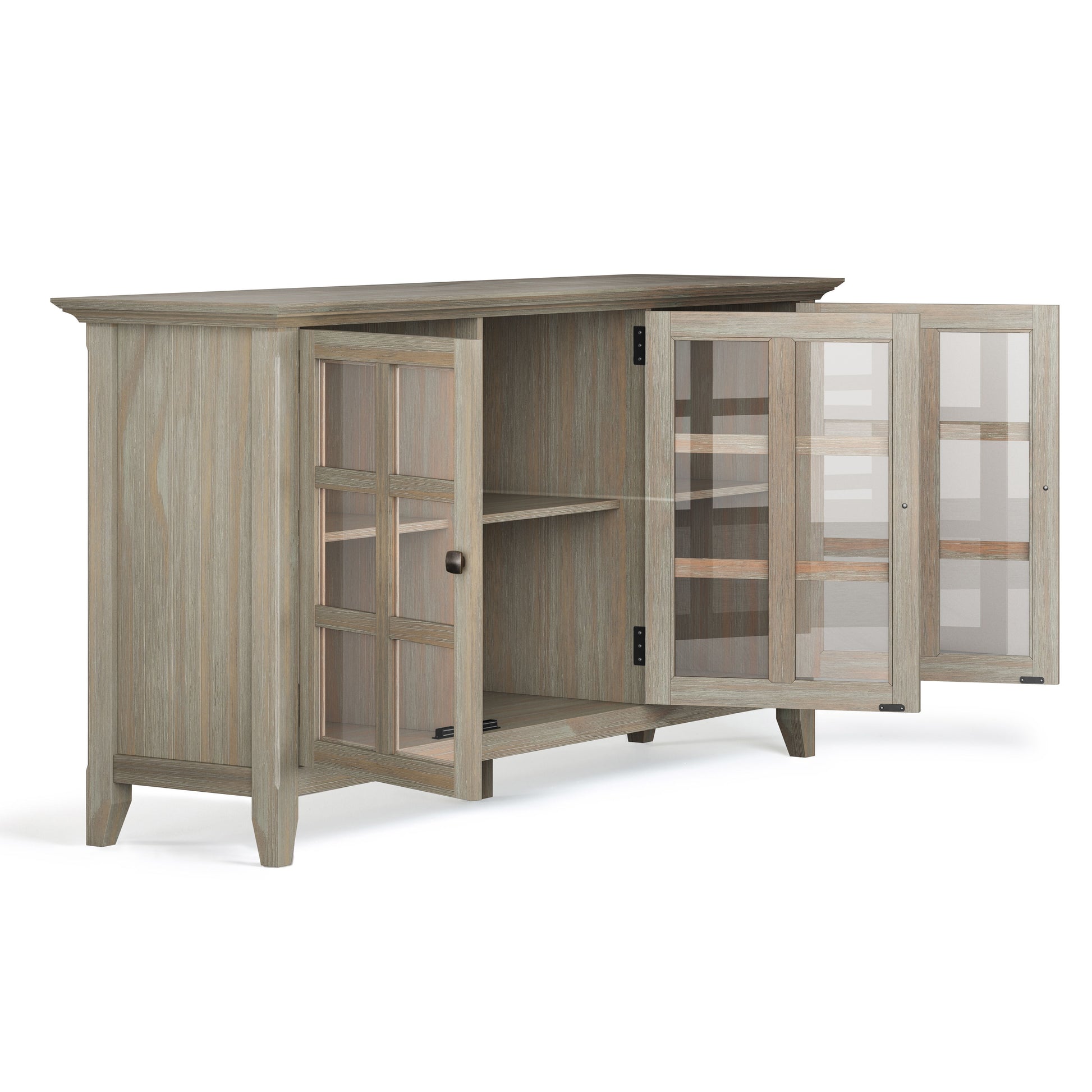 Acadian - Wide Storage Cabinet Handcrafted - Best Buy Furniture