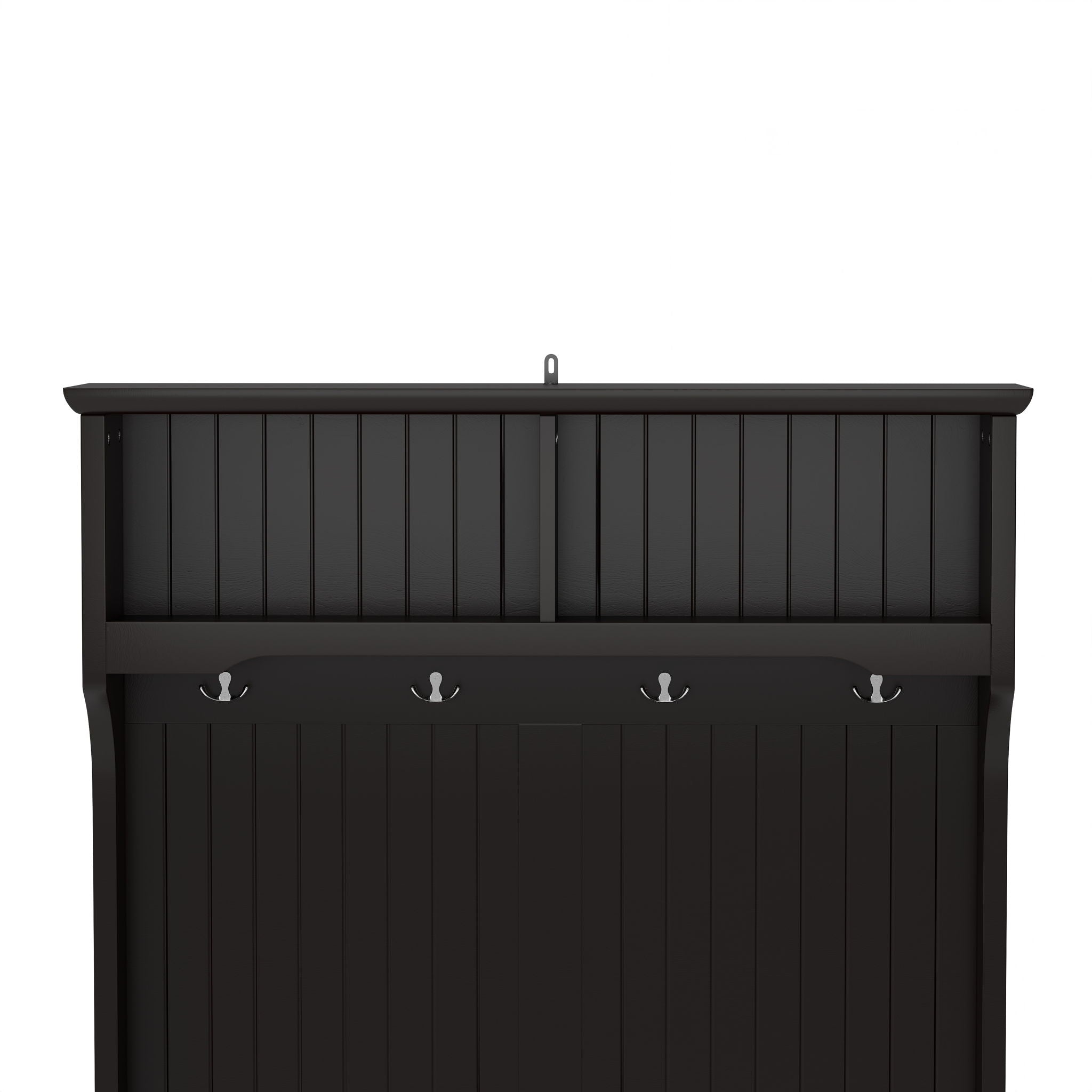 Modern 3 In 1 Hallway Hall Tree With Storage Drawers, Coat Rack, Shoe Rack Bench And Cushion